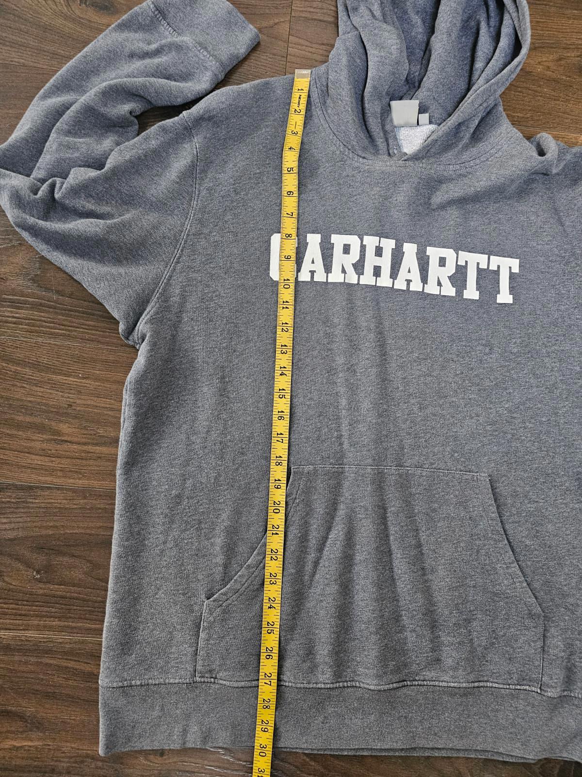 Carharrt Big Spell out Street Wear Grey Hoodie/Hoody - XL/Extra Large