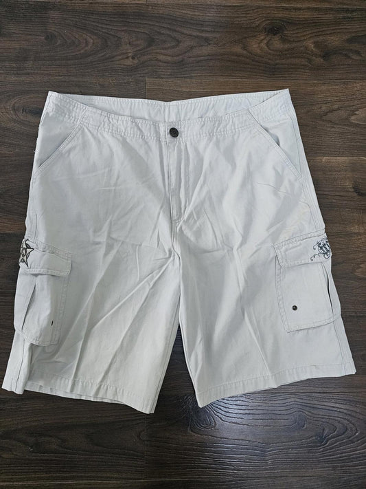 Animal Mens Y2K Style Cargo Shorts - L/Large - W39/L11