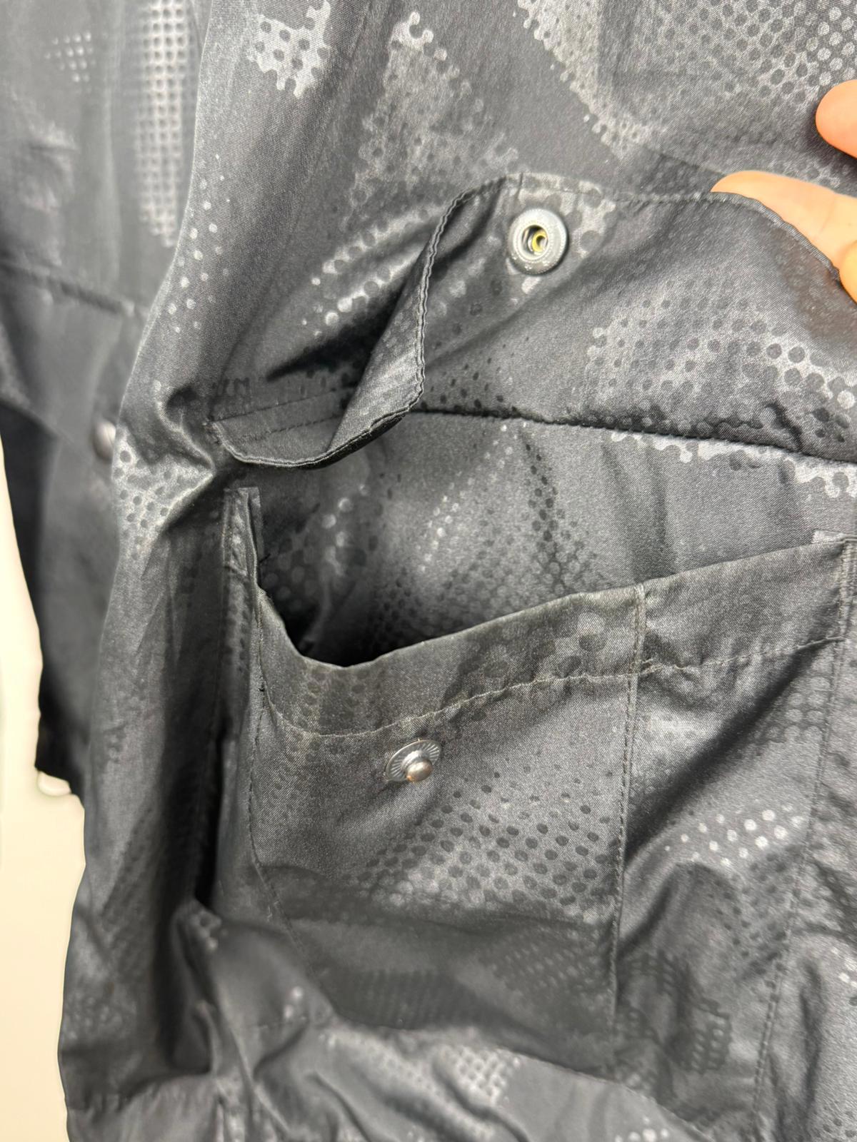 Airwalk Mens Vintage Full Zip Hooded Windbreaker Jacket - S/Small - Y2K/2000s