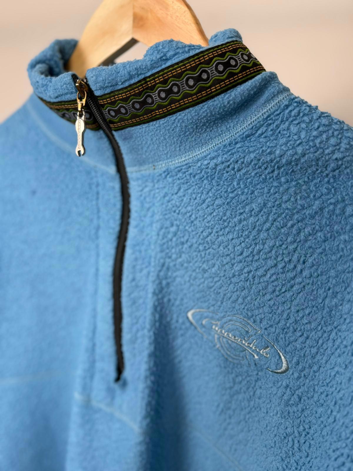 Cannondale Polartec Rare 90's Pullover 1/4 Zip Fleece Jumper & Snood - M/Medium