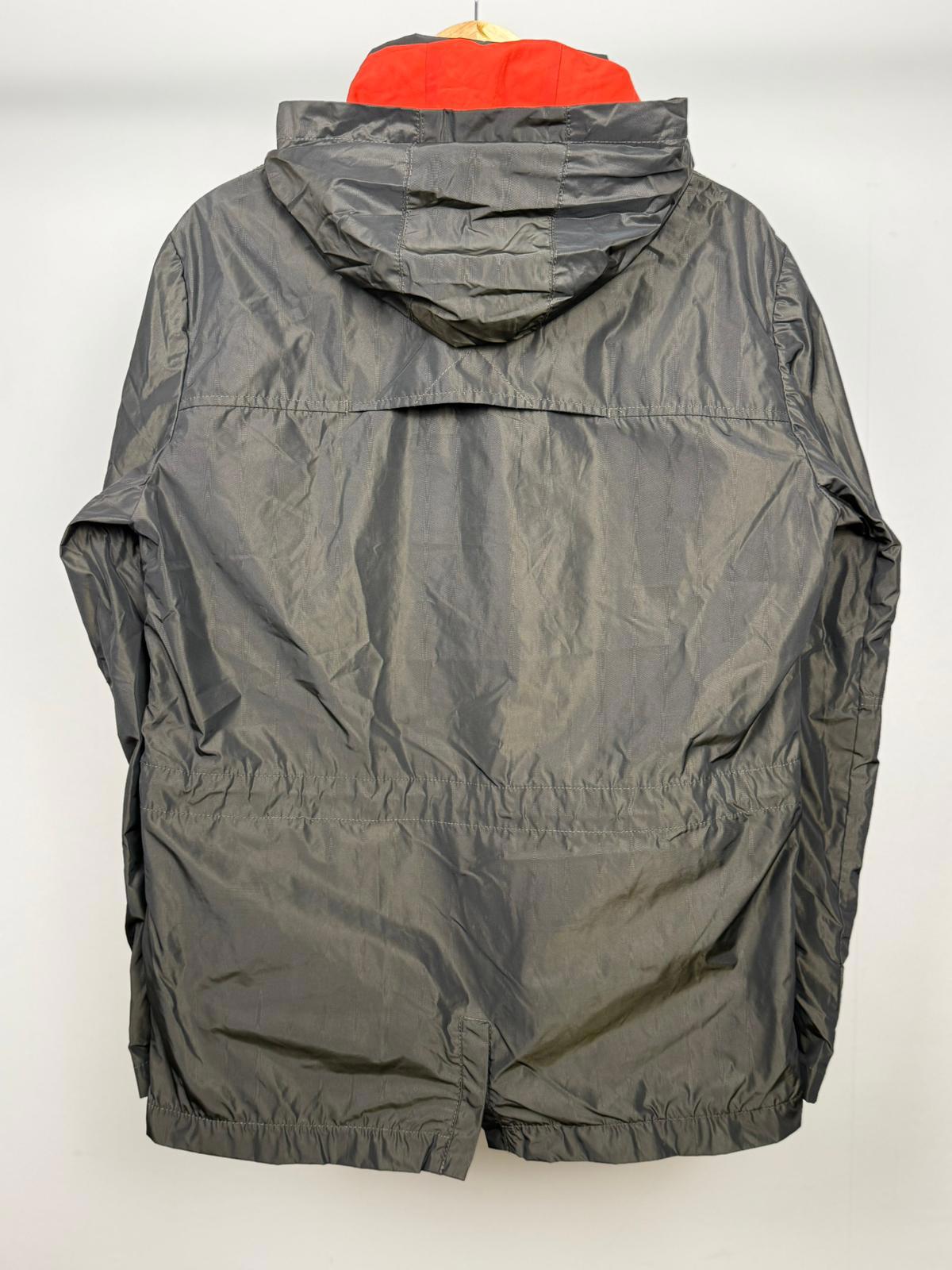 National Geographic Mens Full Zip Hooded Outdoor Wind/Rain Jacket - L/Large