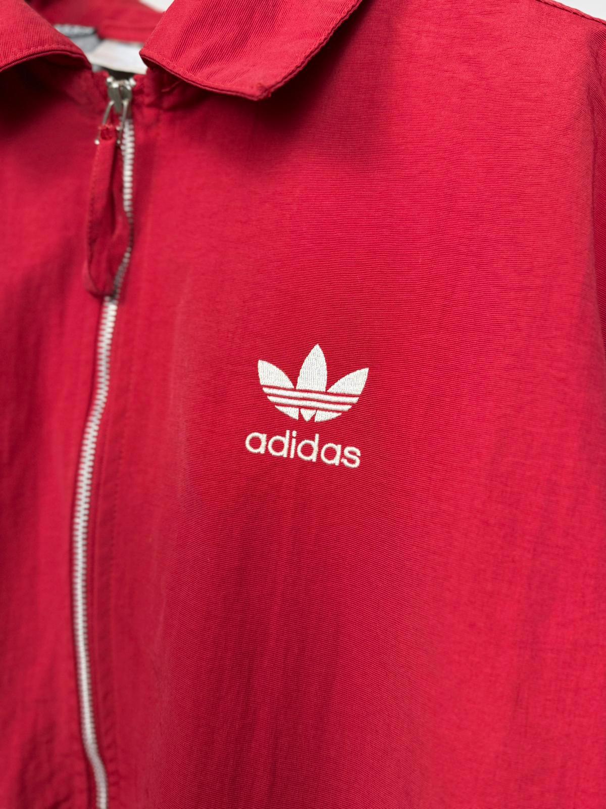 Adidas Originals Mens Vintage 90's Full Zip Windbreaker/Track Style Jacket - L