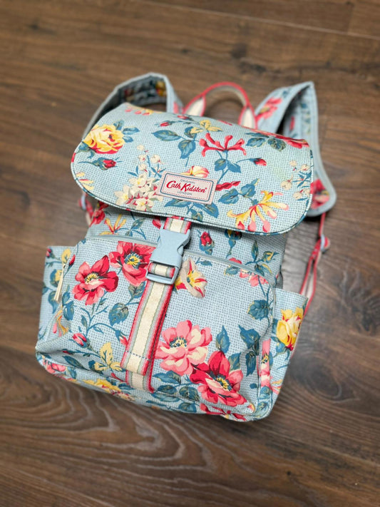 Cath Kidston Water Resistant Floral Print Back Pack/Ruck Sack - Uni School Work
