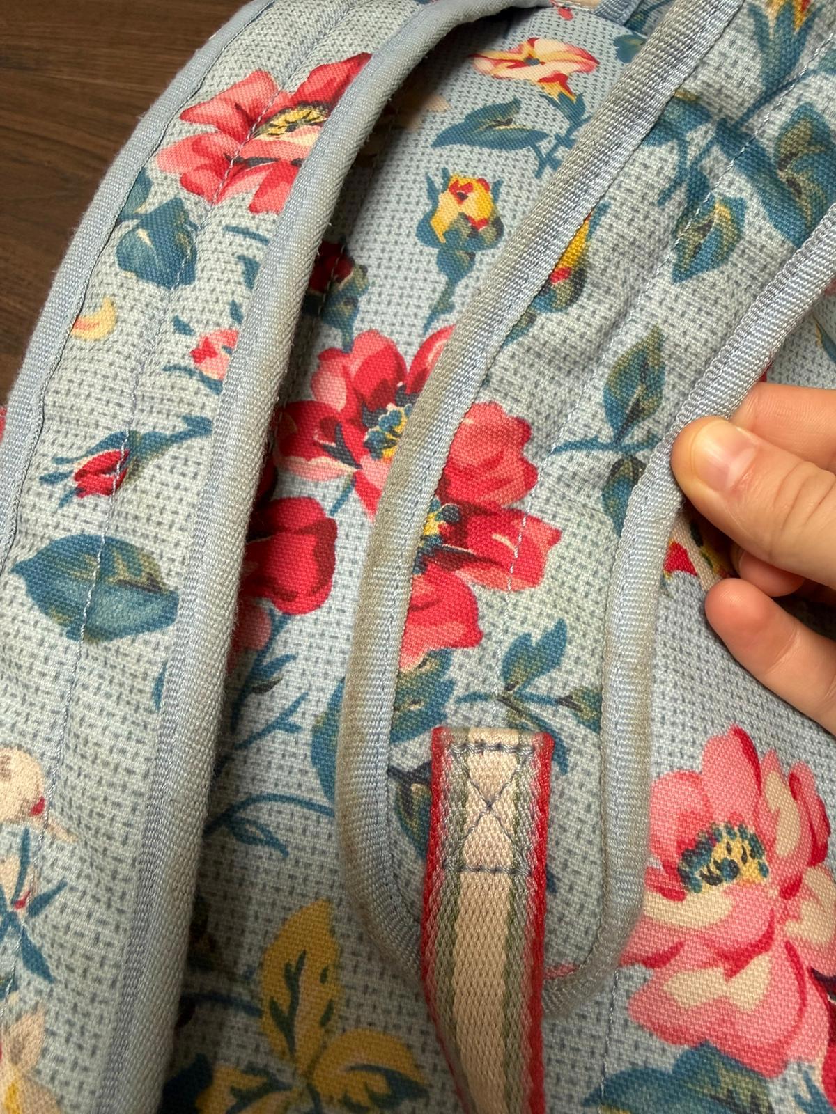 Cath Kidston Water Resistant Floral Print Back Pack/Ruck Sack - Uni School Work