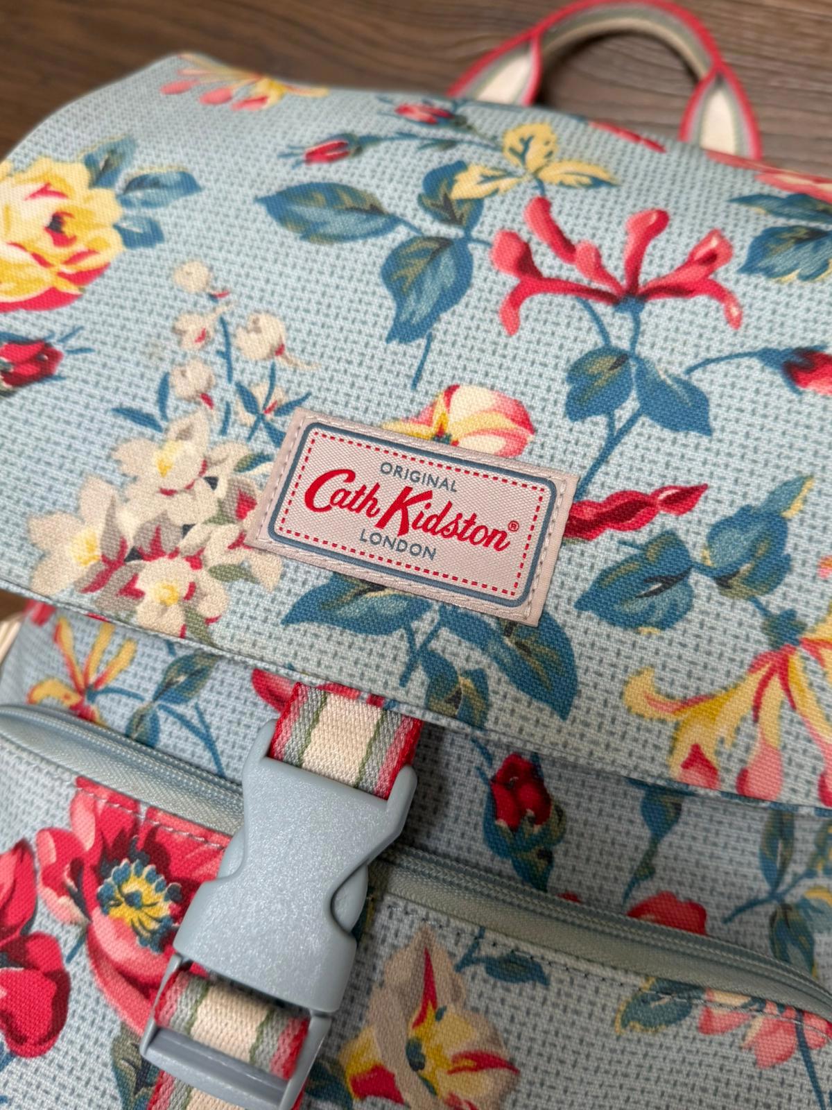 Cath Kidston Water Resistant Floral Print Back Pack/Ruck Sack - Uni School Work