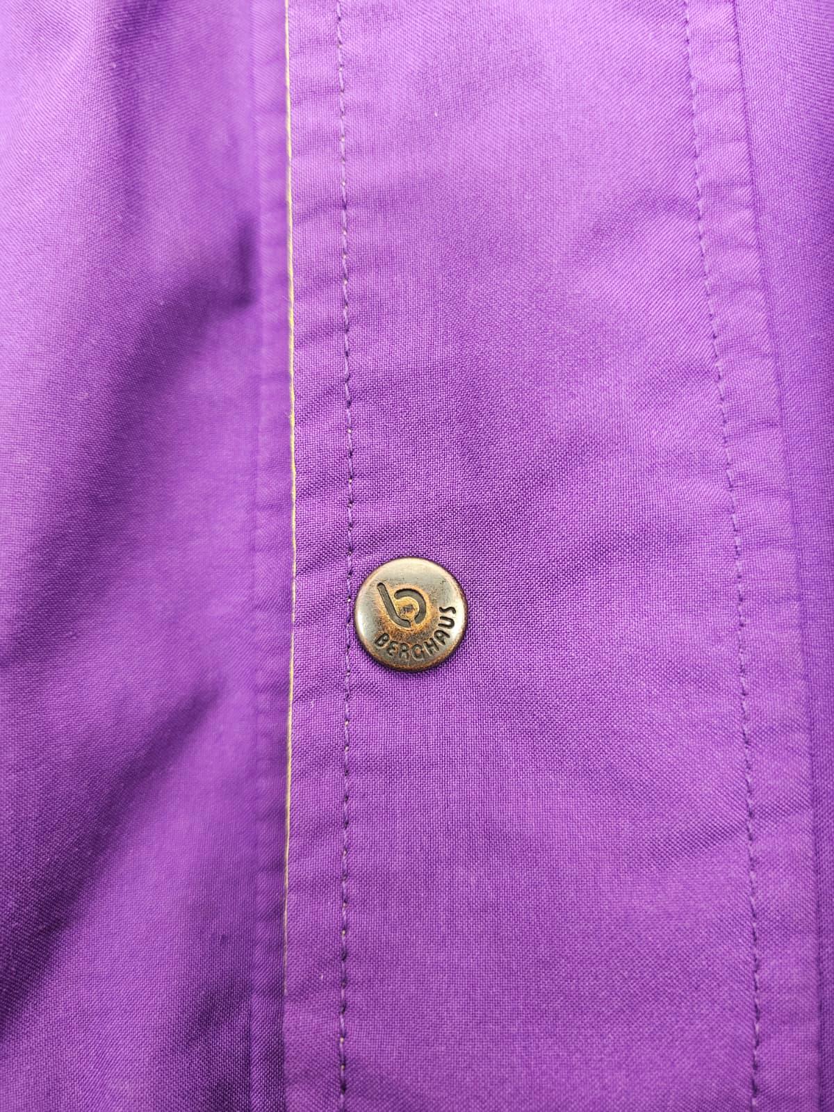 Berghaus Vintage 90s Full Zip Hooded Insulated Windbreaker Jacket/Coat - L/Large