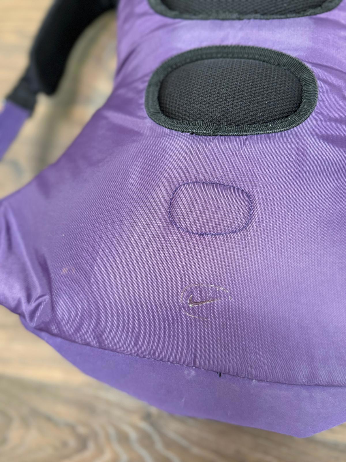 Nike Back Pack/Ruck Sack - School Uni Pe Travel Holiday Work - Purple/Black