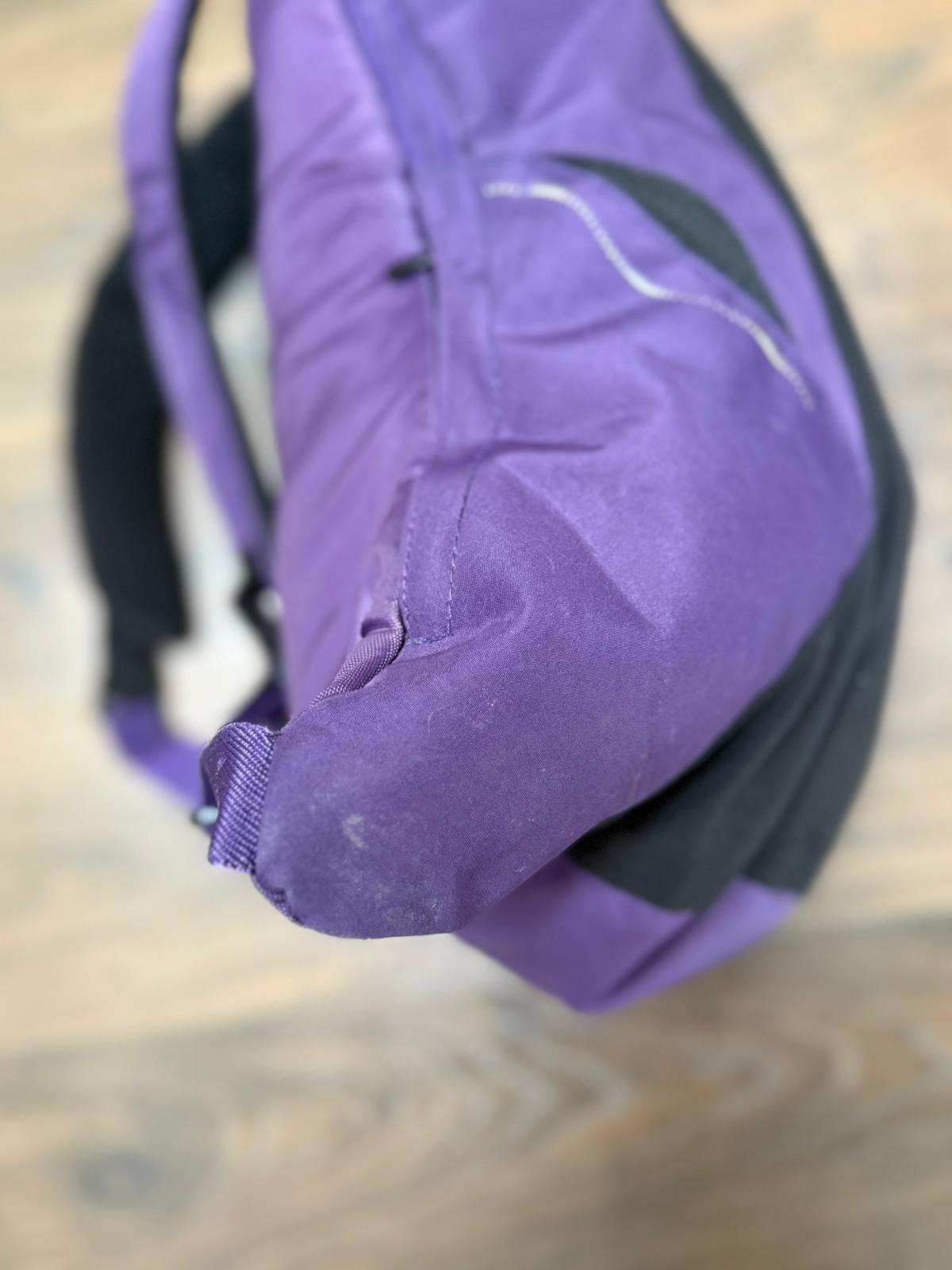 Nike Back Pack/Ruck Sack - School Uni Pe Travel Holiday Work - Purple/Black
