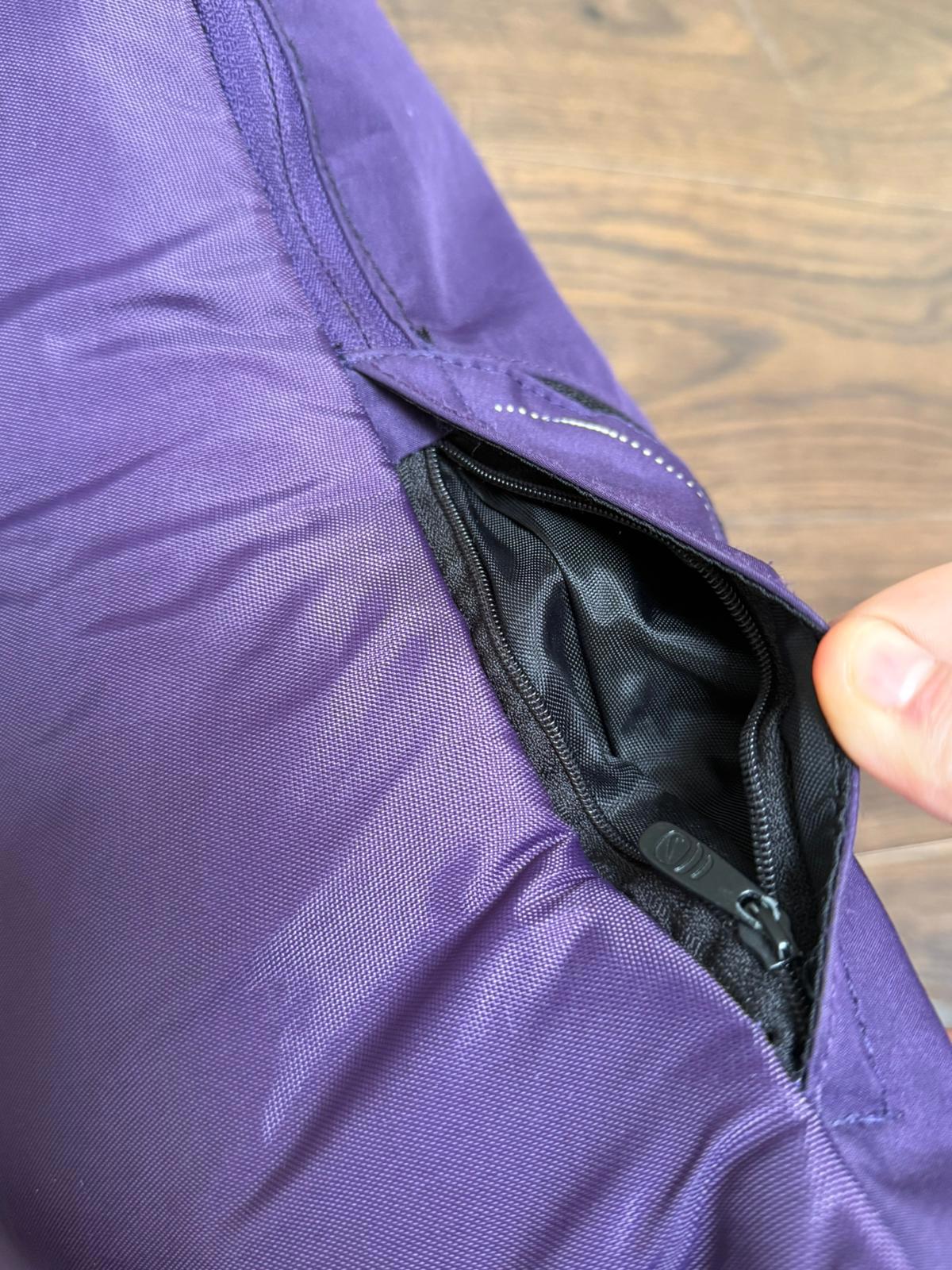 Nike Back Pack/Ruck Sack - School Uni Pe Travel Holiday Work - Purple/Black