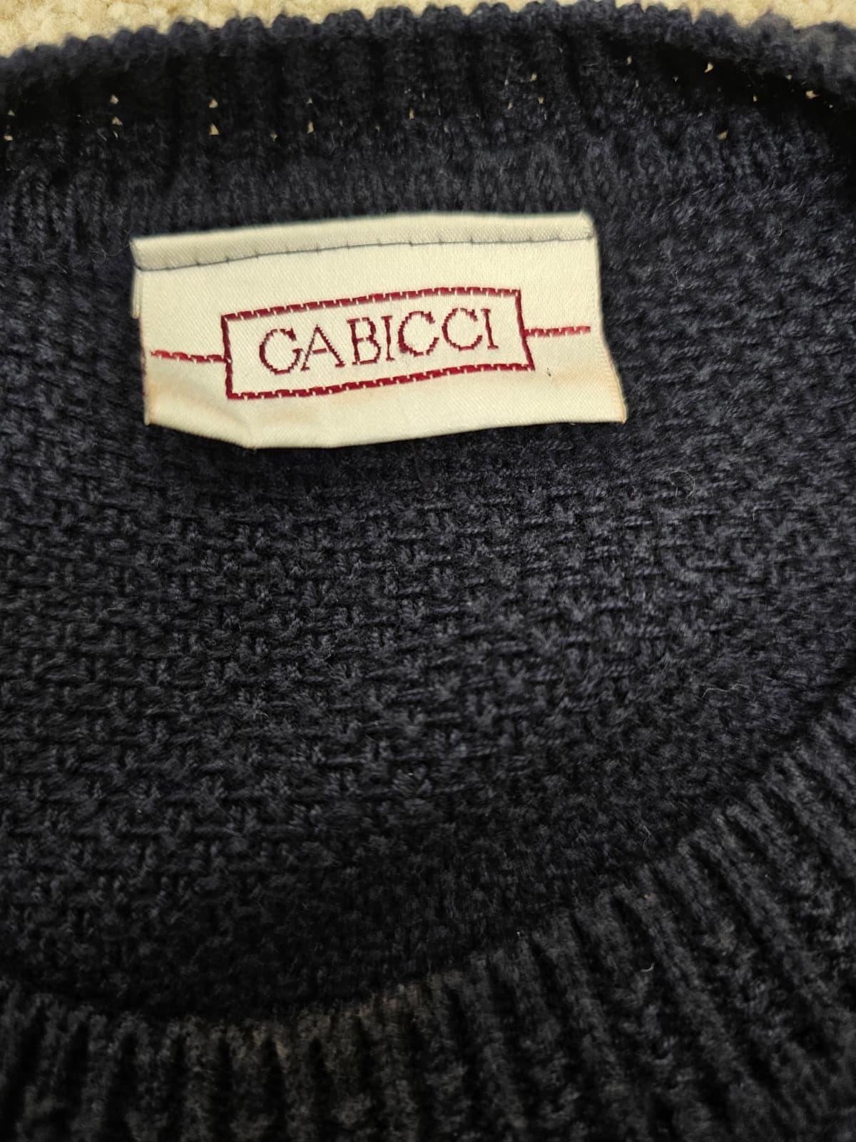Gabicci Mens Vintage 'Made In England' Knitted Pullover Golf Style Jumper -M