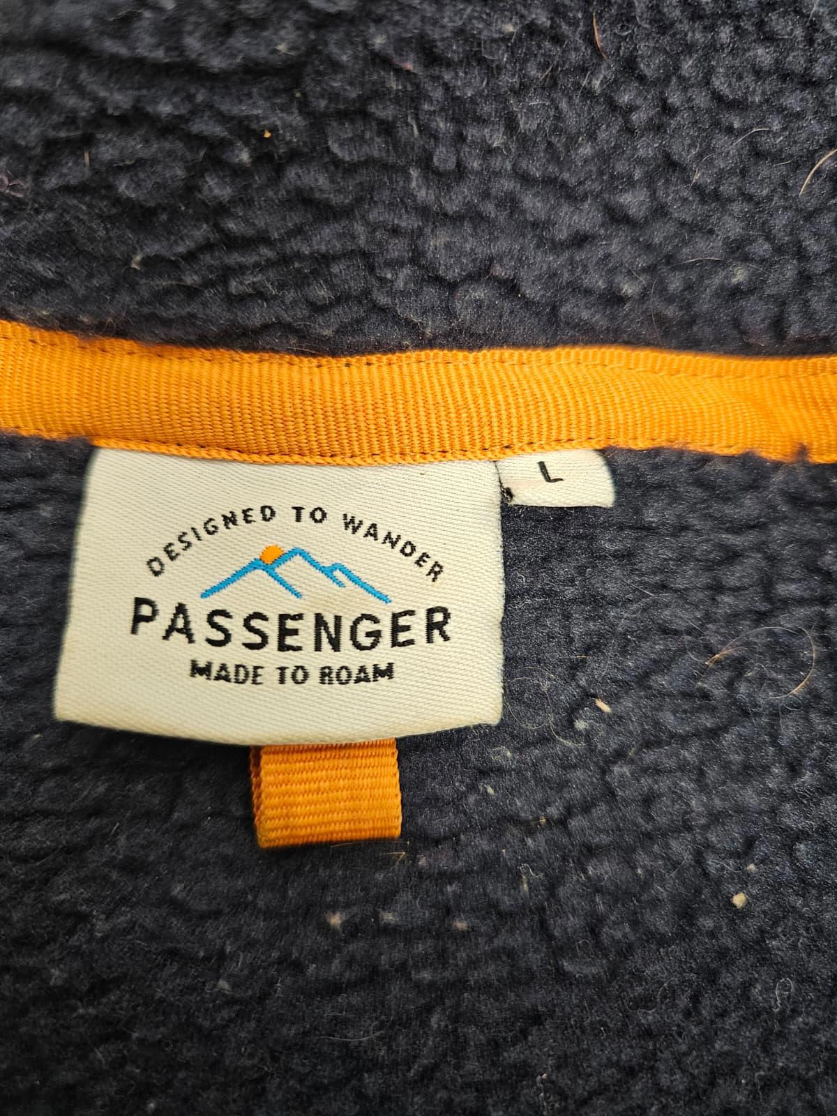 Passenger Mens Full Zip Fleece Jacket - L/Large - Navy