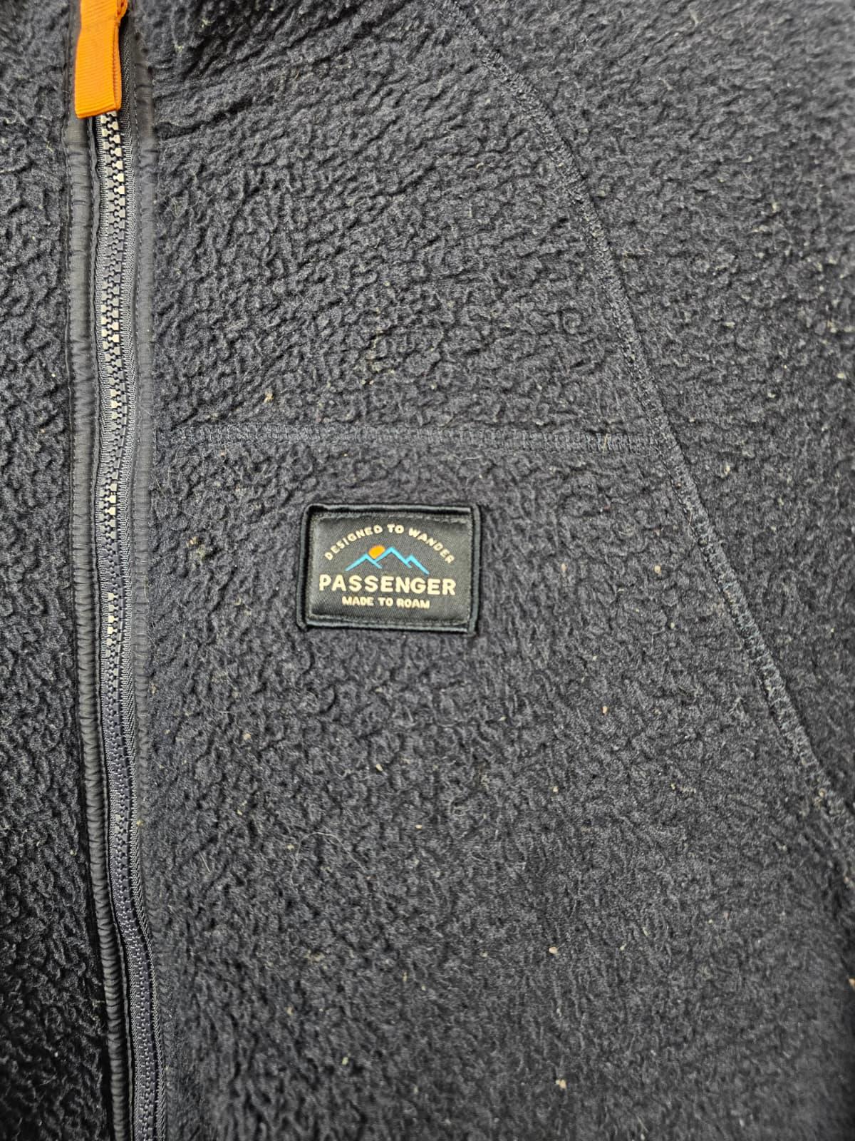 Passenger Mens Full Zip Fleece Jacket - L/Large - Navy