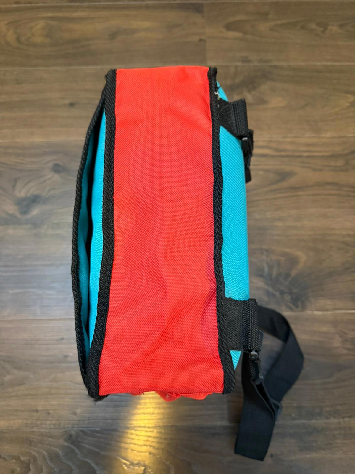 Virgin Atlantic K-ID Y2K 2000's Small Satchel Style Back Pack Ruck Sack - Small