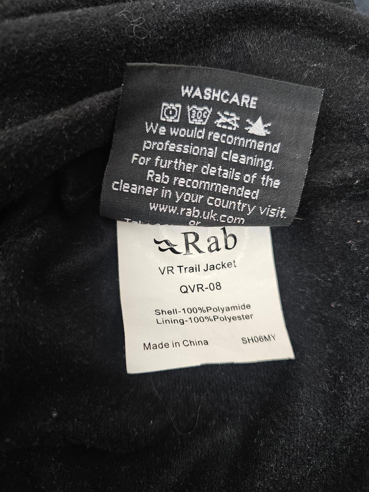 Rab Vapour Rise Fleece Lined Mid Layer Hiking/Walking Hooded Jacket - S/Small