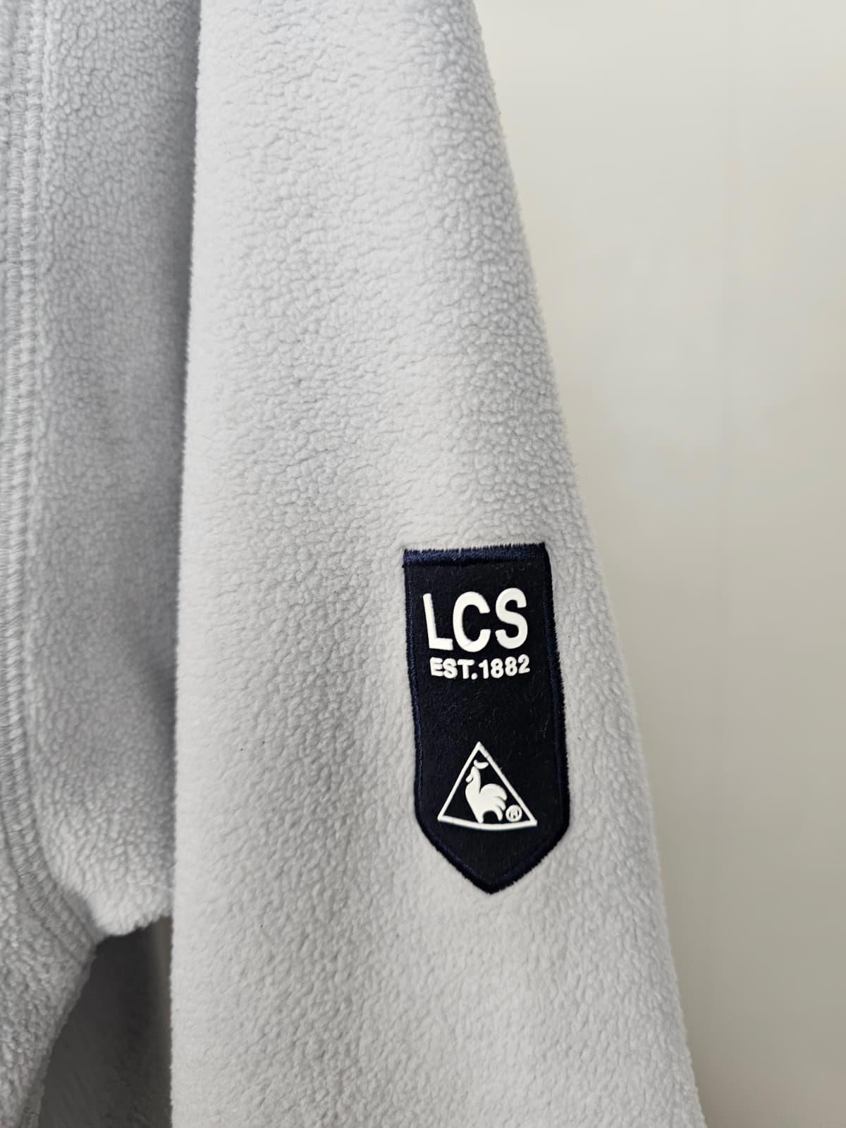 Le Coq Sportif Mens V Neck Pullover Fleece Jumper/Sweatshirt - L/Large