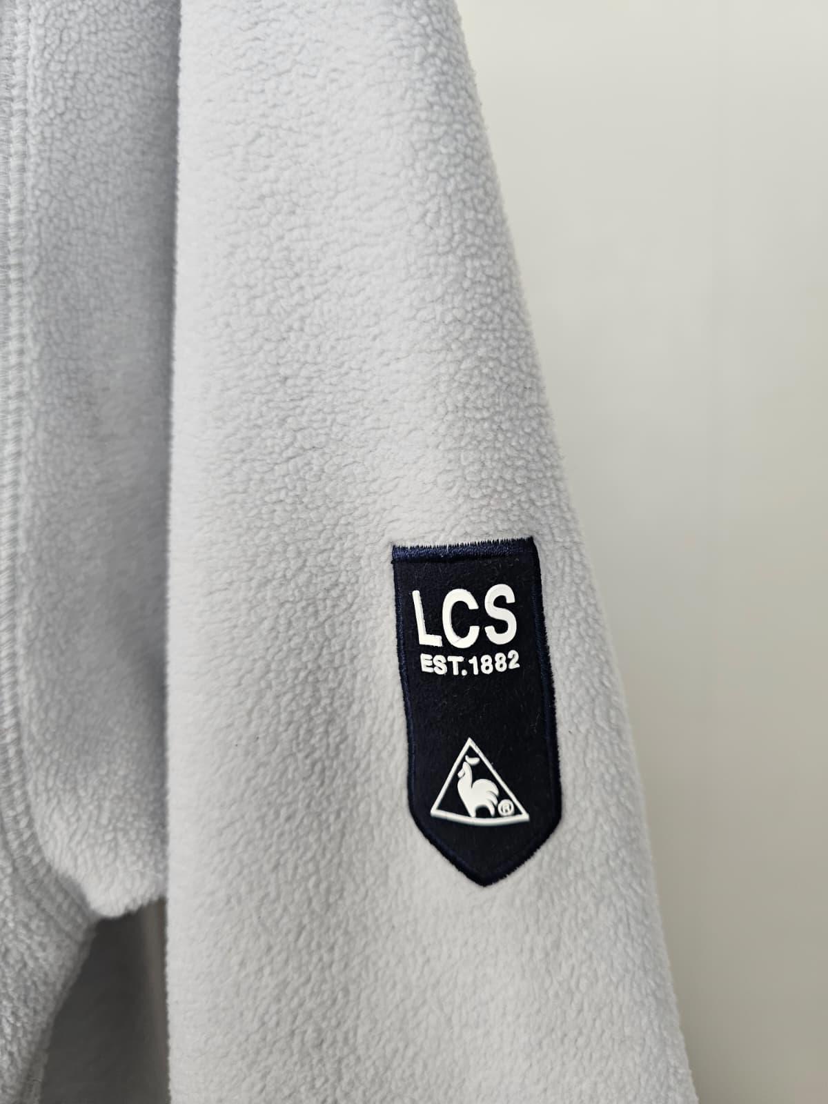 Le Coq Sportif Mens V Neck Pullover Fleece Jumper/Sweatshirt - L/Large