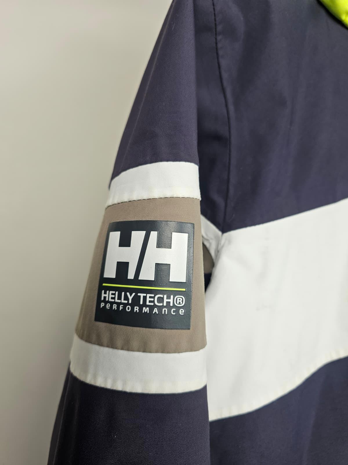 Helly Hansen Mens Salt Flag Full Zip Hooded Waterproof Sailing Jacket - L/Large