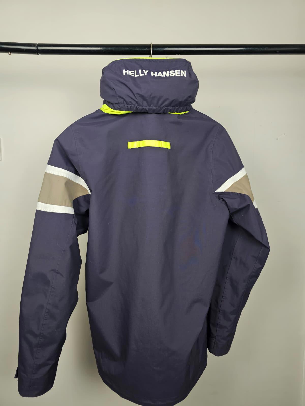 Helly Hansen Mens Salt Flag Full Zip Hooded Waterproof Sailing Jacket - L/Large