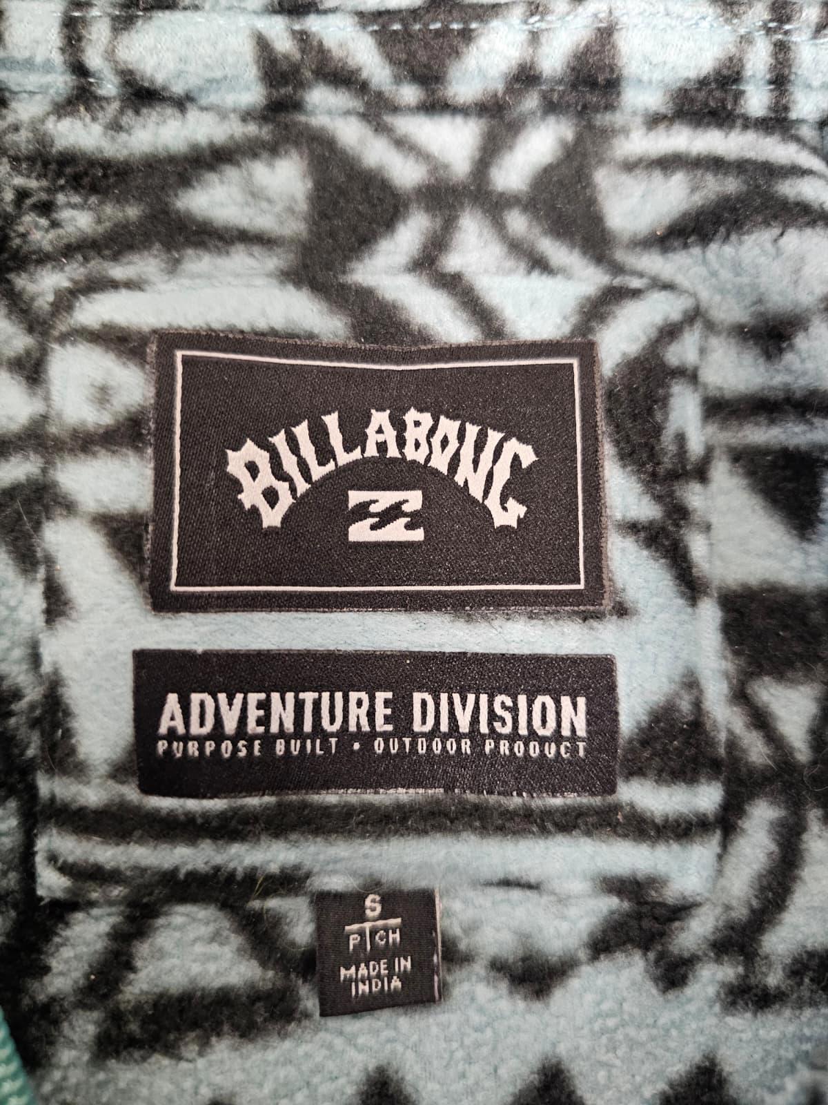 Billabong Womens Adventure Division Full Zip Pattern Fleece Jacket - S/Small