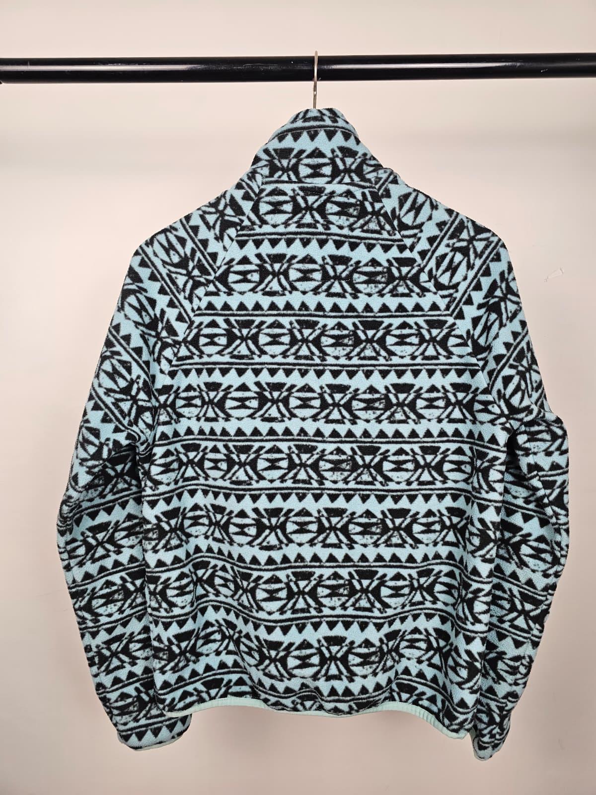 Billabong Womens Adventure Division Full Zip Pattern Fleece Jacket - S/Small