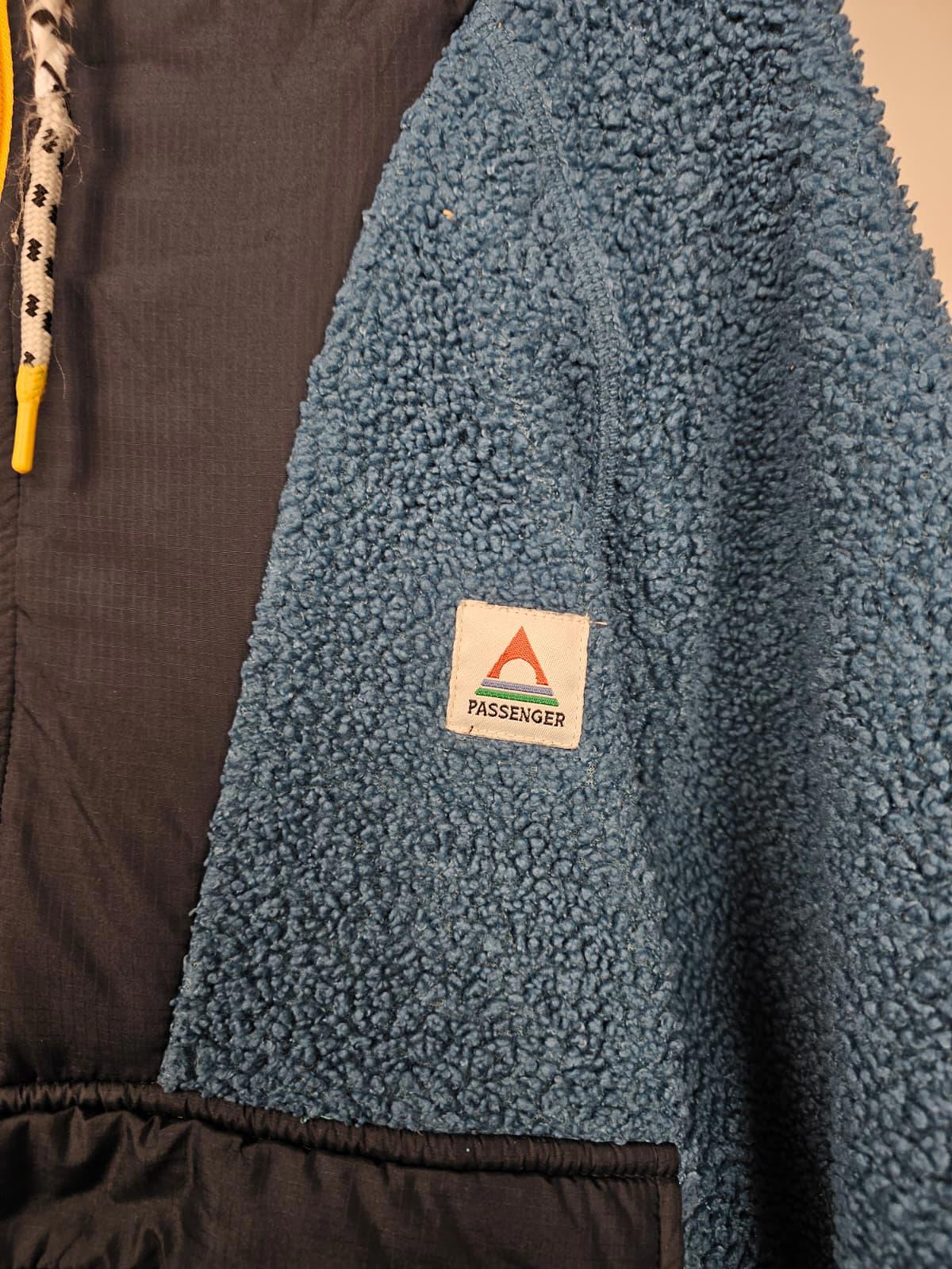 Passenger Mens Woodland Pullover Polar Lined 1/2 Zip Fleece Jumper - XL