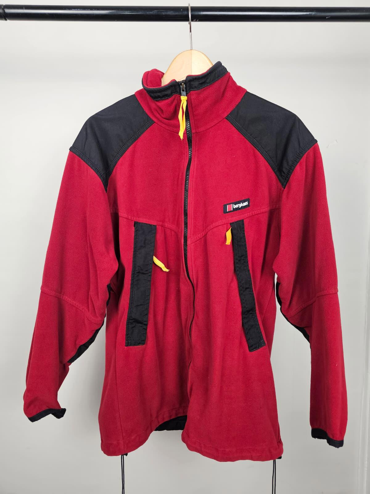 Berghaus Mens Vintage 90's Full Zip Technical Clima Fleece Jacket - M/Medium