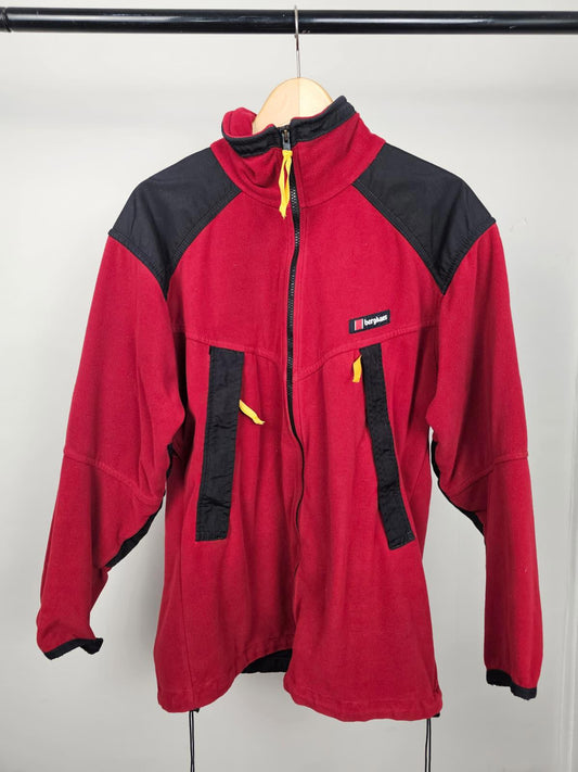 Berghaus Mens Vintage 90's Full Zip Technical Clima Fleece Jacket - M/Medium