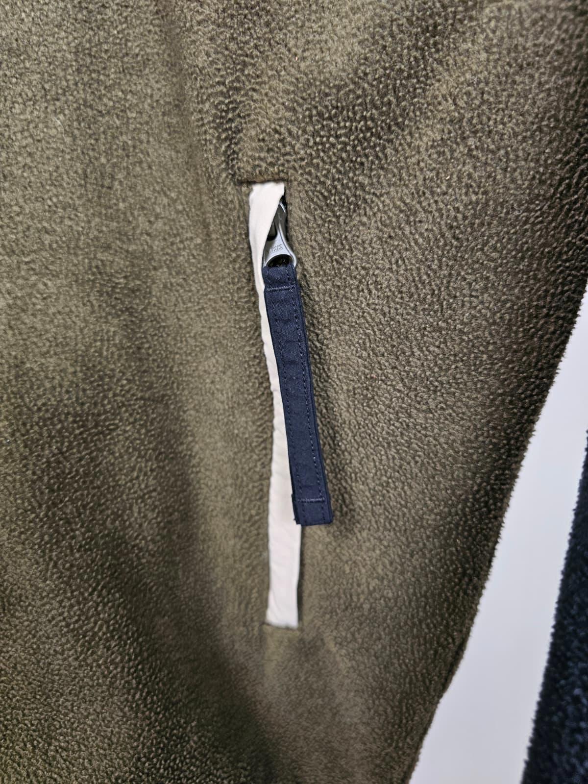 Columbia Mens Backbowl Full Zip Fleece Jacket - S/Small - Khaki/Black