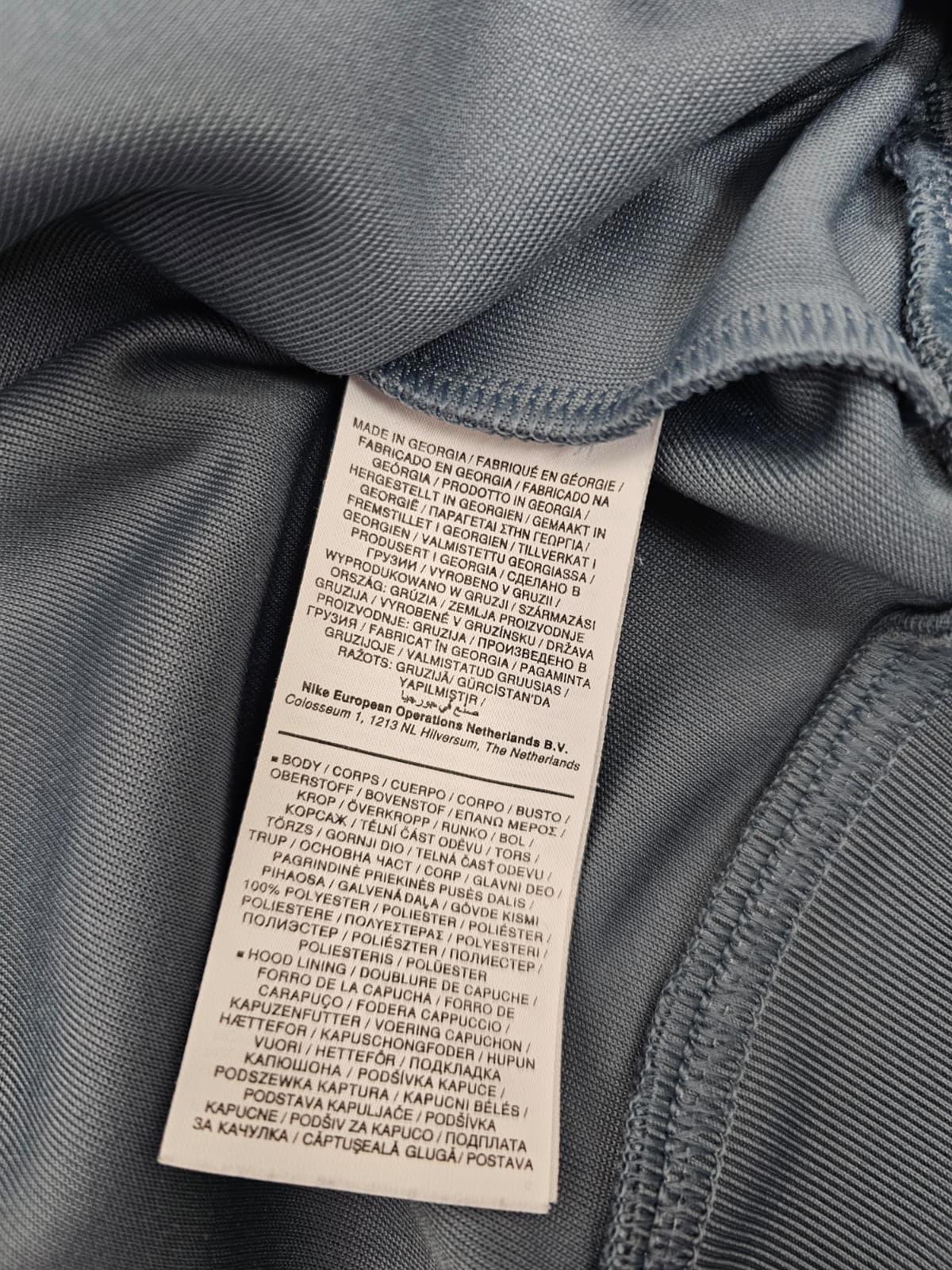 Nke Mens Taped Pullover Hoodie - XXL/Extra Extra Large/2XL - Petrol Blue