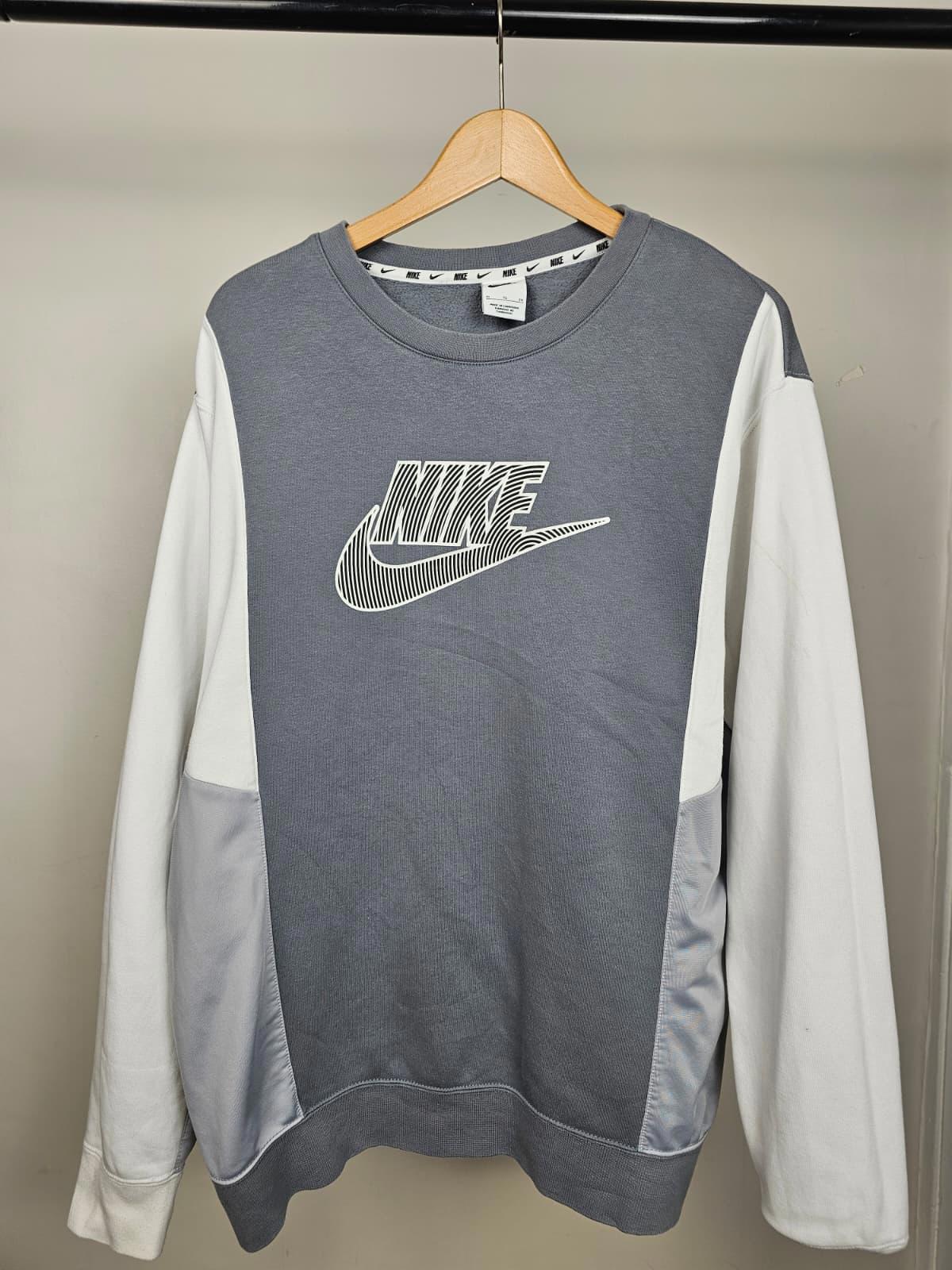 Nike Mens Big Spellout Swoosh Crew Neck Jumper/Sweatshirt - XL/Extra Large