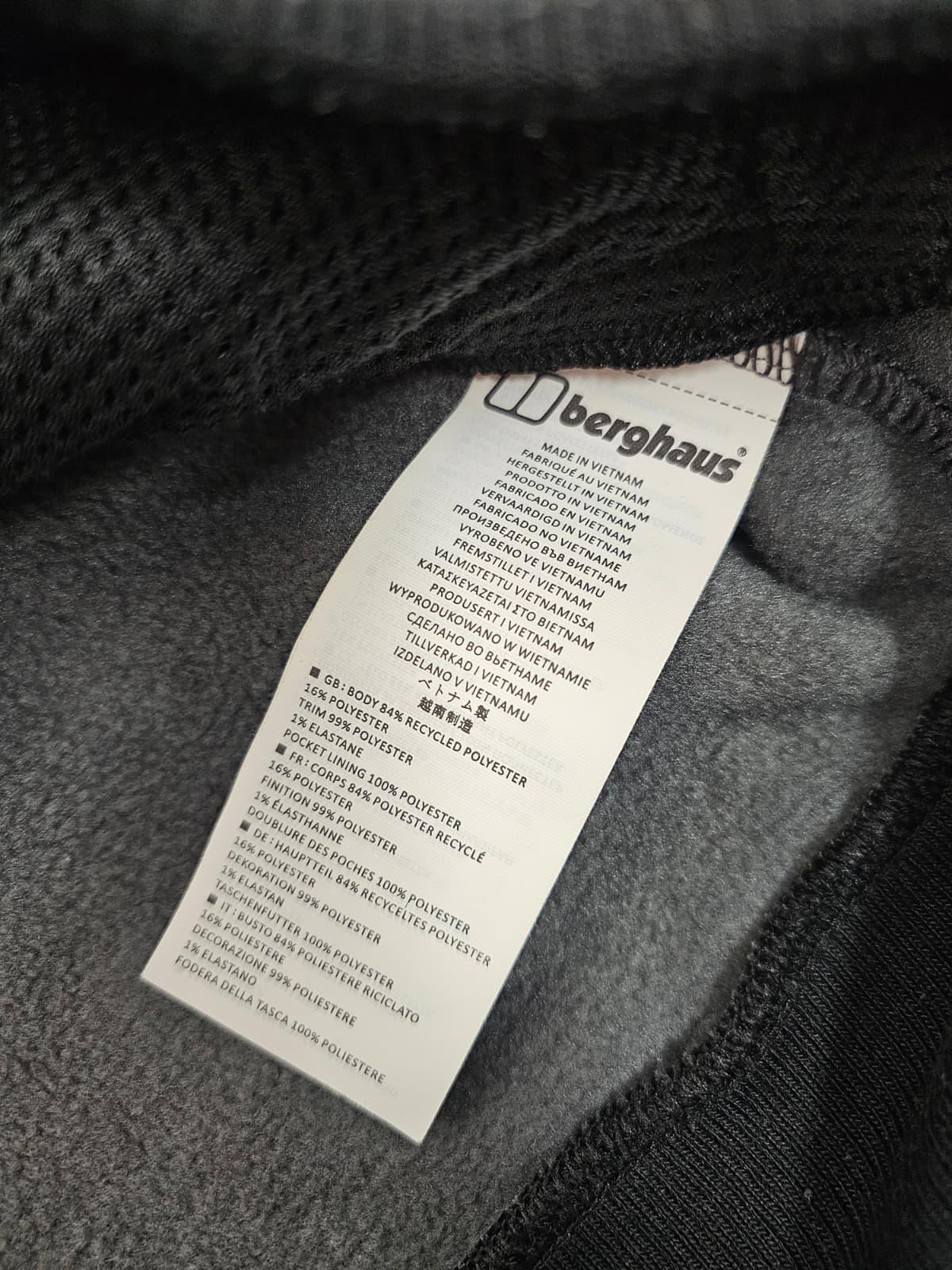 Berghaus Full Zip Tramantana Aztec Fleece Jacket - L/Large - Unisex