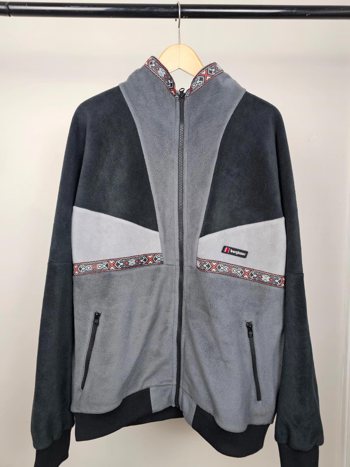 Berghaus Full Zip Tramantana Aztec Fleece Jacket - L/Large - Unisex