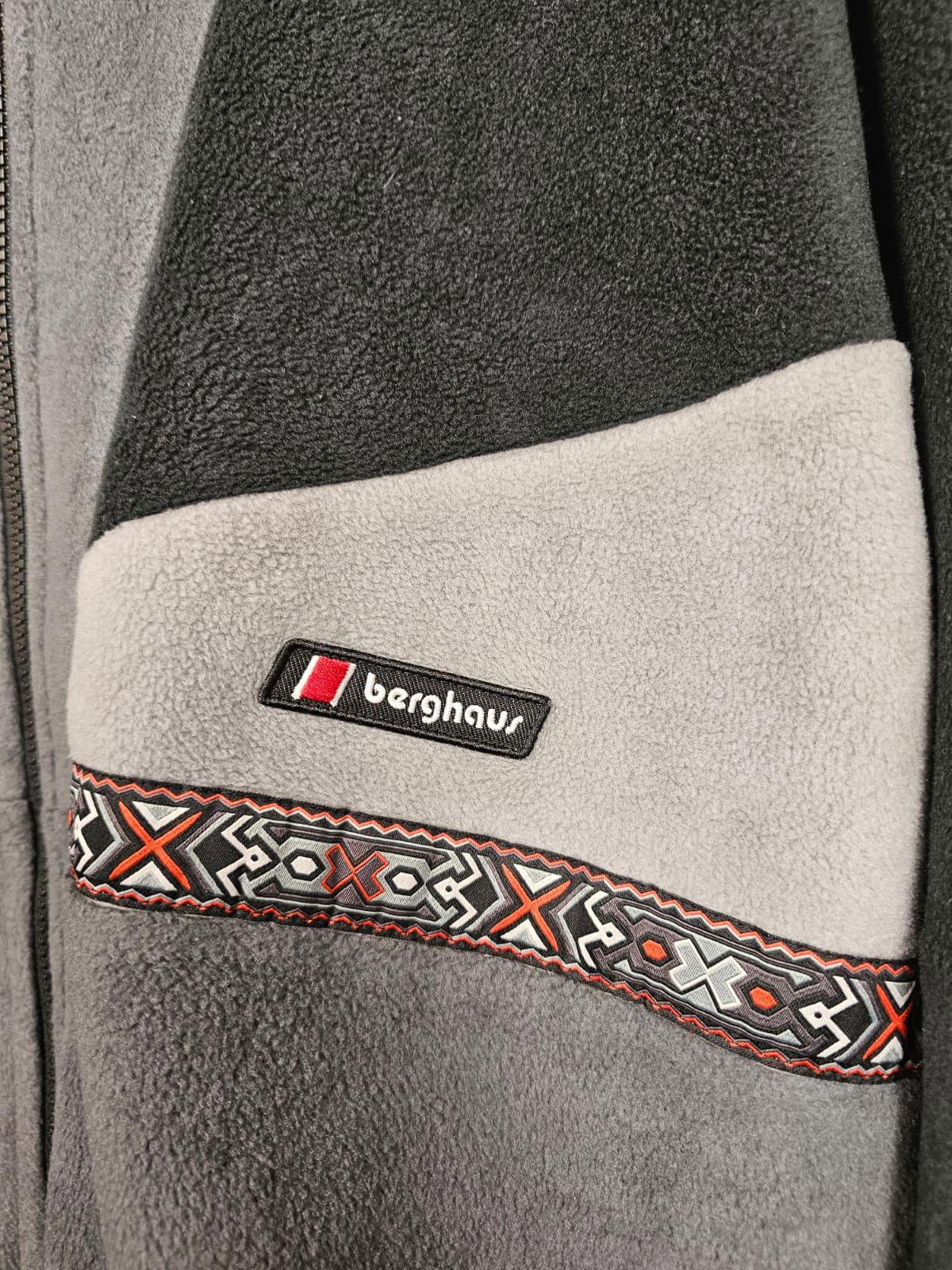 Berghaus Full Zip Tramantana Aztec Fleece Jacket - L/Large - Unisex