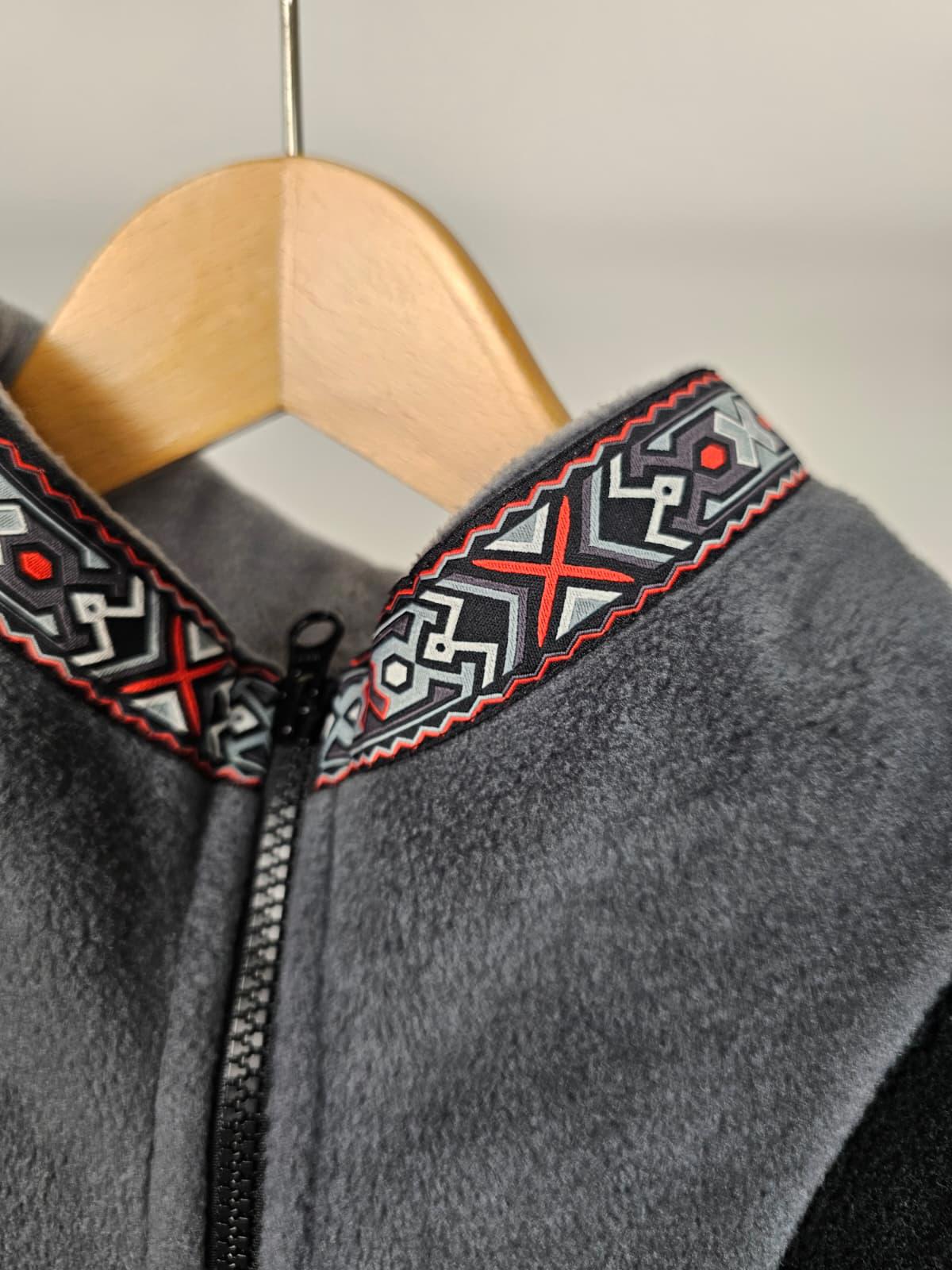 Berghaus Full Zip Tramantana Aztec Fleece Jacket - L/Large - Unisex