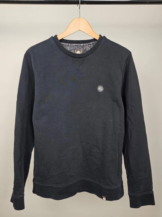 Pretty Green Mens Pullover Jumper/Sweatshirt - M/Medium - Black