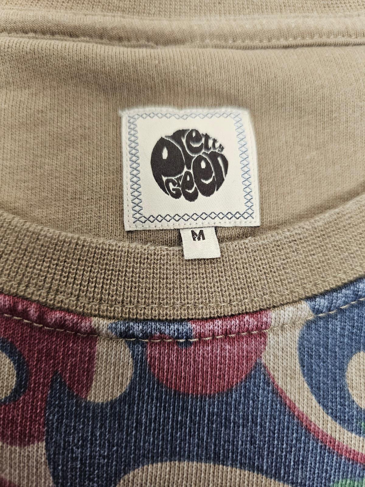 Pretty Green Mens Retro Print Pullover Jumper/Sweatshirt - M/Medium