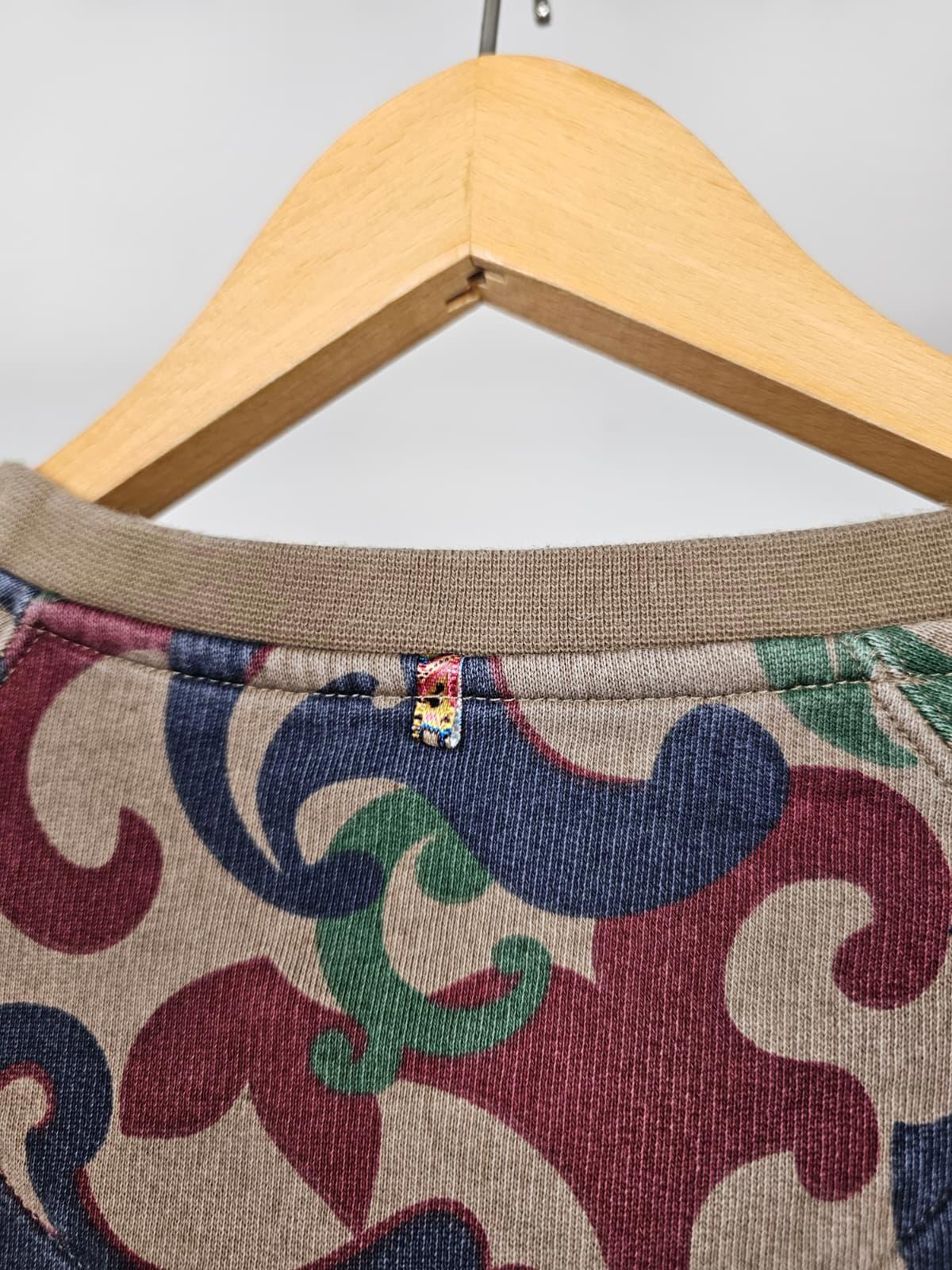 Pretty Green Mens Retro Print Pullover Jumper/Sweatshirt - M/Medium