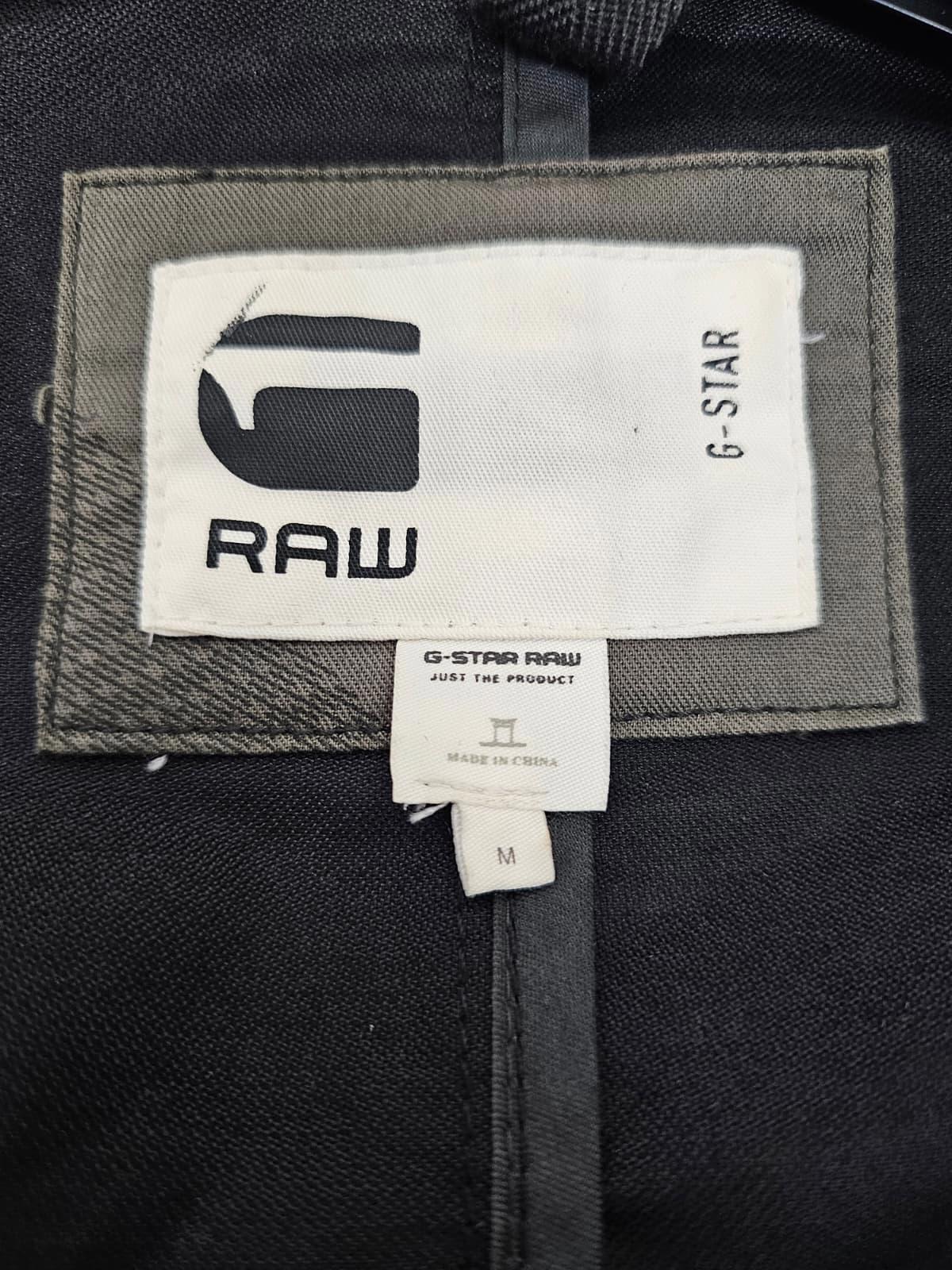G-Star RAW Mens Garber Gunner Trench Coat/Jacket - M/Medium - Black
