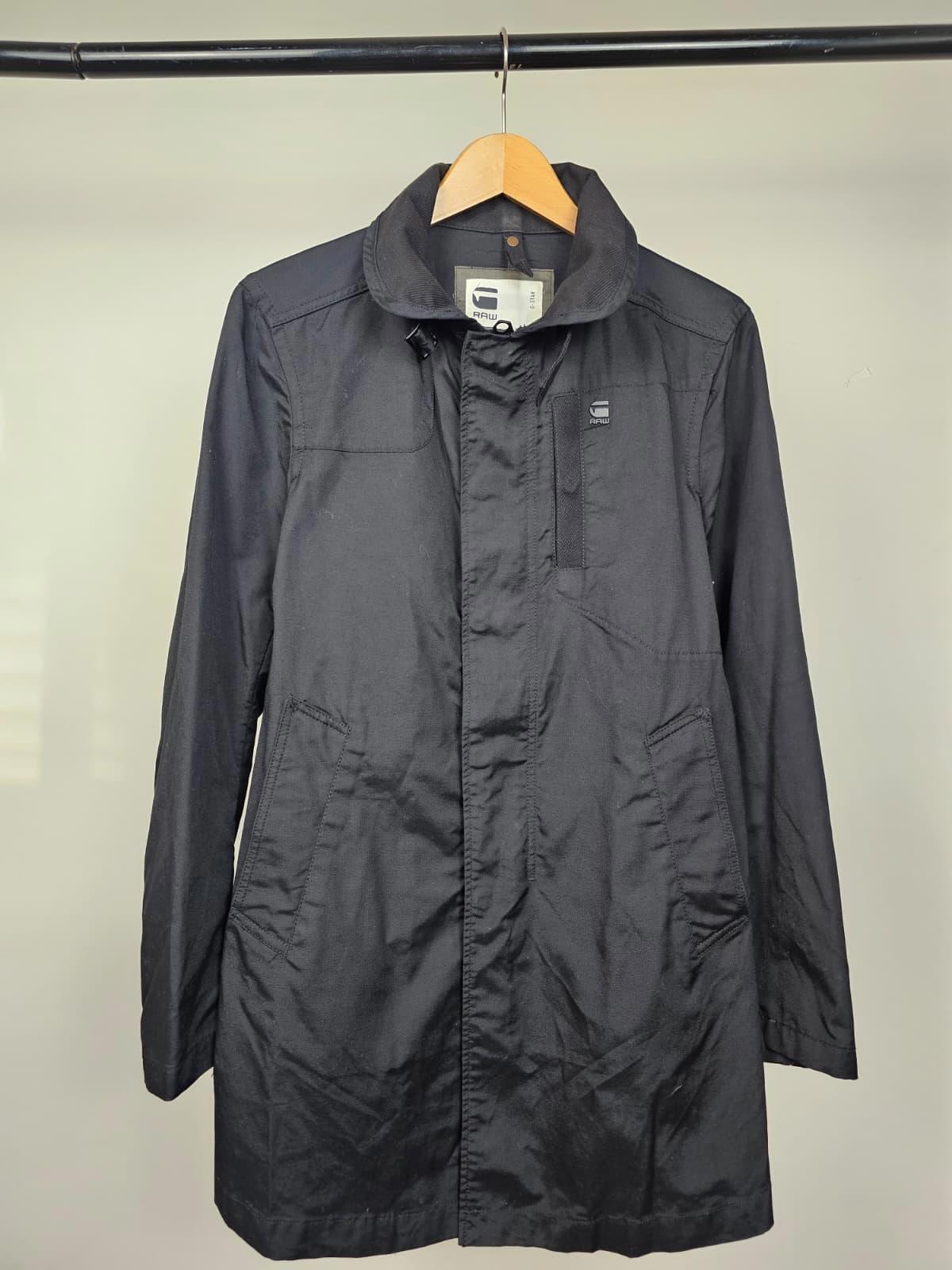 G-Star RAW Mens Garber Gunner Trench Coat/Jacket - M/Medium - Black