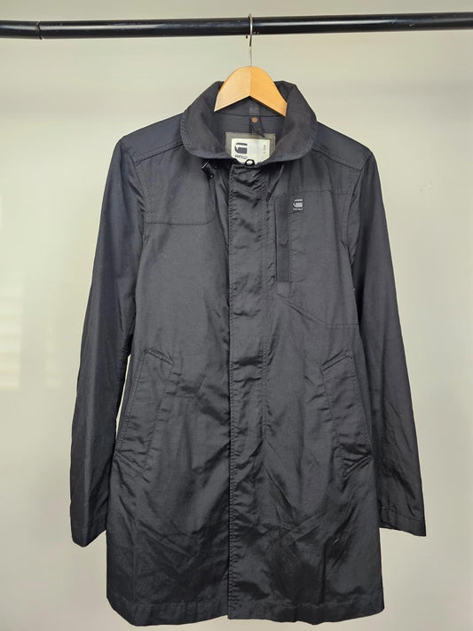 G-Star RAW Mens Garber Gunner Trench Coat/Jacket - M/Medium - Black