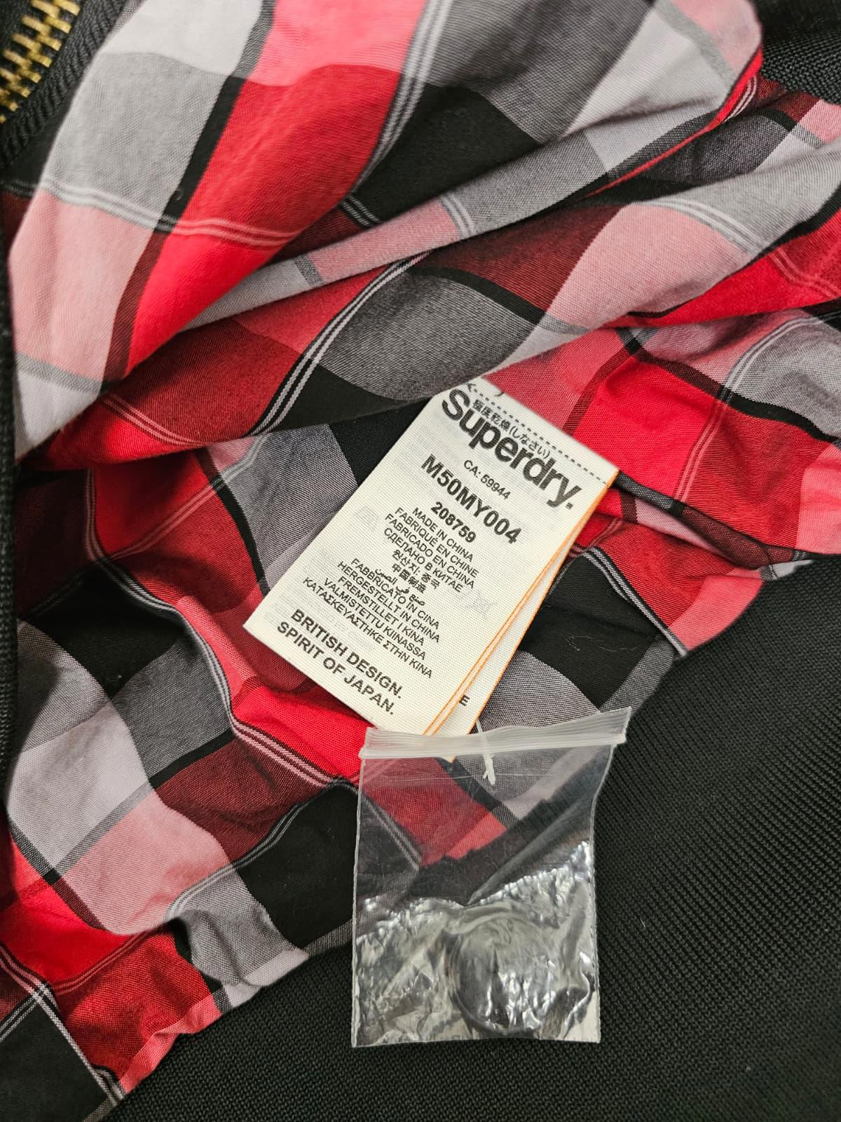 Superdry Mens Harrington Style Utility Bomber Jacket - XXL/2XL/Extra Extra Large