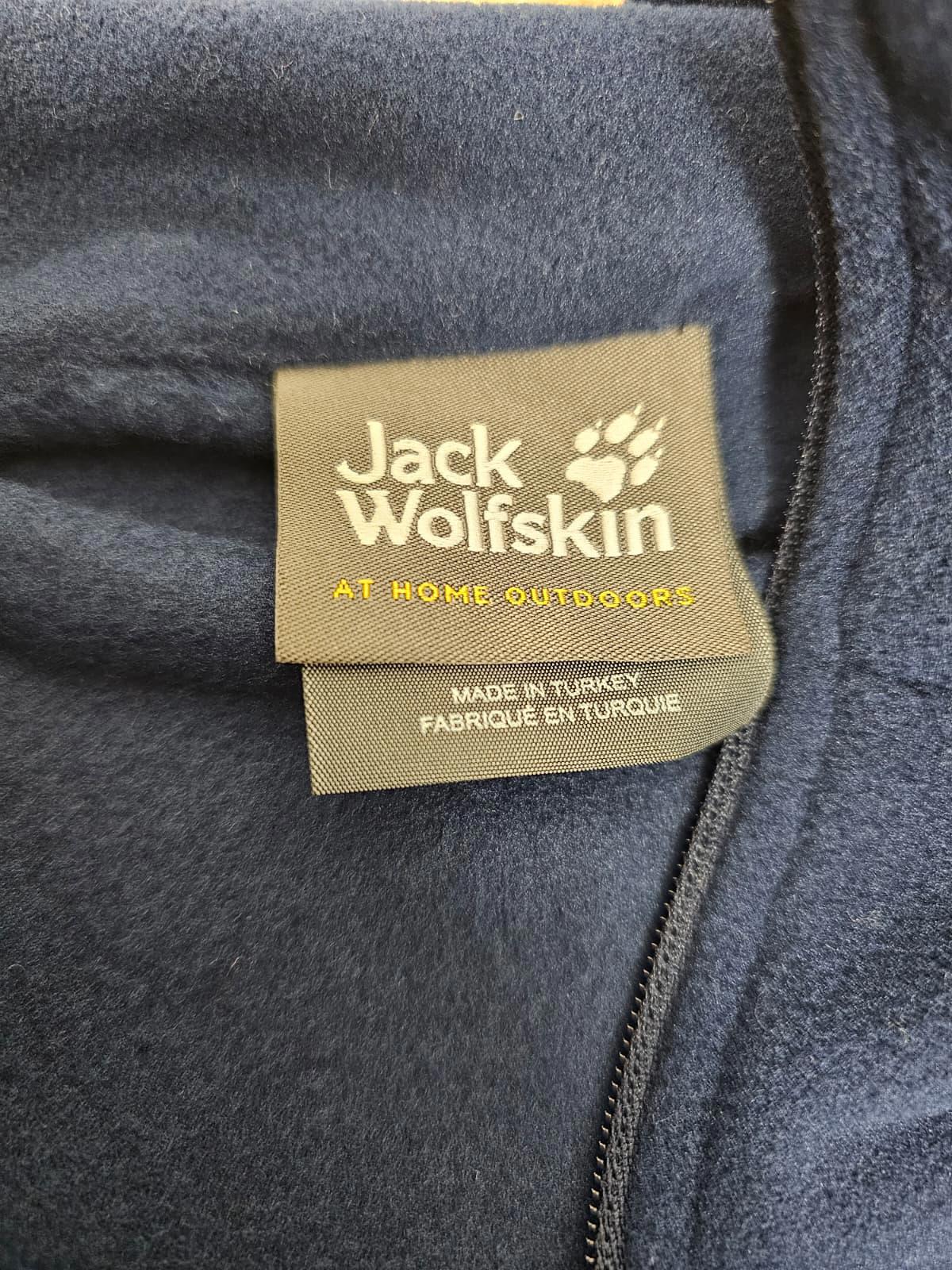 Jack Wolfskin Women's Navy Polartec Fleece 1/2 Zip Jumper - 8/10 - Navy
