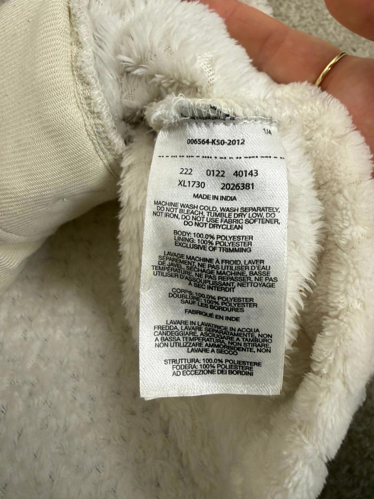Columbia Womens Fluffy Teddy Bear Fleece Lined Full Zip Jacket - XS/Extra Small