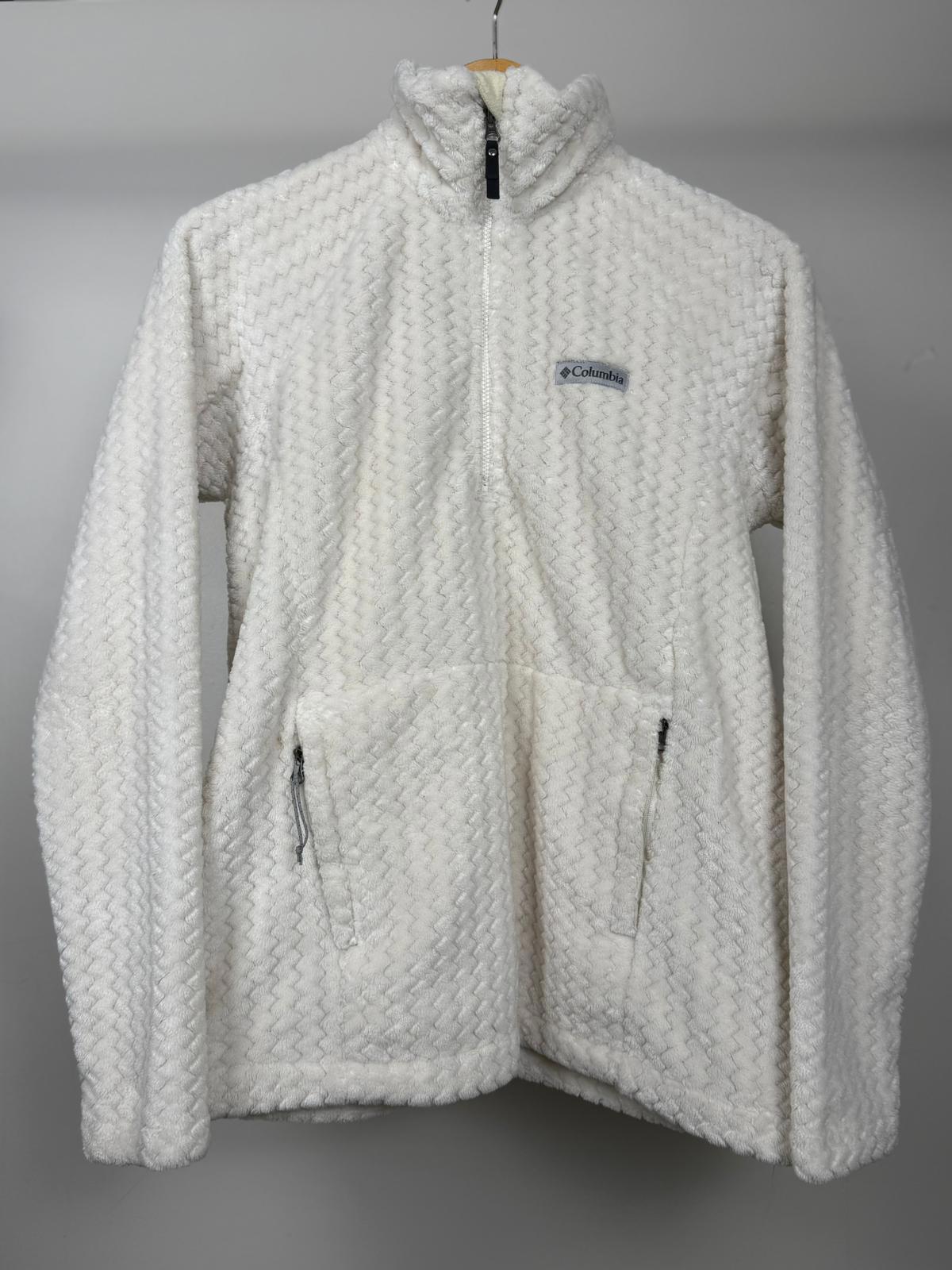 Columbia Womens Fluffy Teddy Bear Fleece Lined Full Zip Jacket - XS/Extra Small