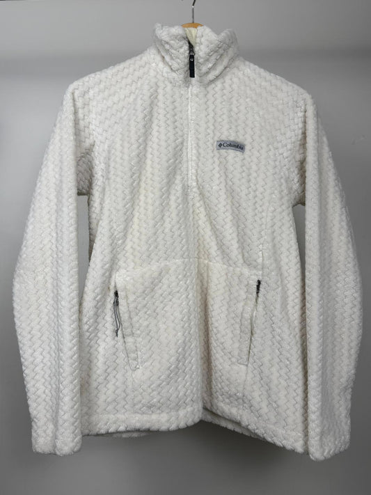 Columbia Womens Fluffy Teddy Bear Fleece Lined Full Zip Jacket - XS/Extra Small