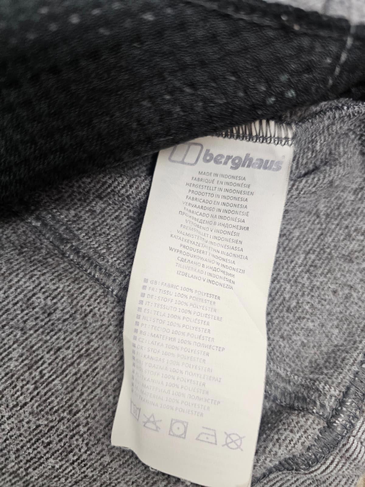Berghaus Womens Full Zip Fleece Mid Layer Casual Jacket - UK 14 - Grey