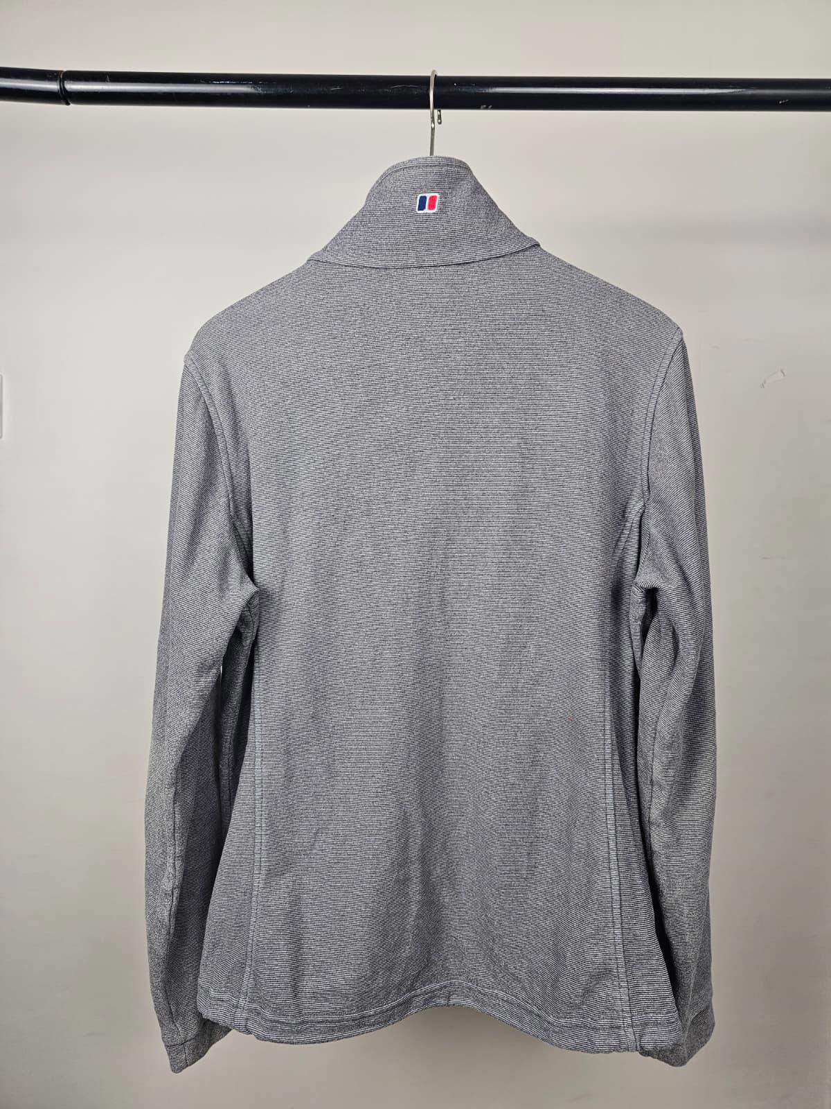 Berghaus Womens Full Zip Fleece Mid Layer Casual Jacket - UK 14 - Grey