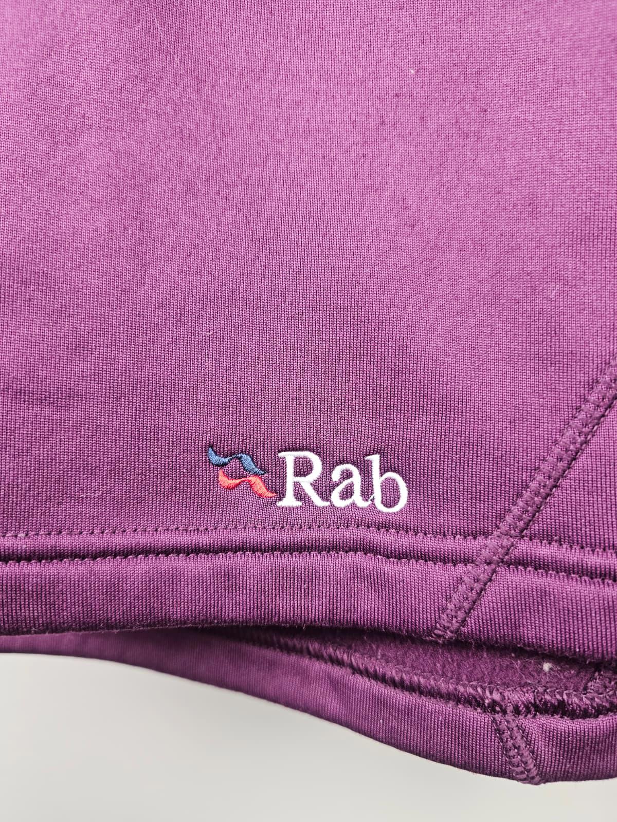Rab Womens Pullover 1/2 Zip Polartec Fleece Mid Layer Jumper - UK 14