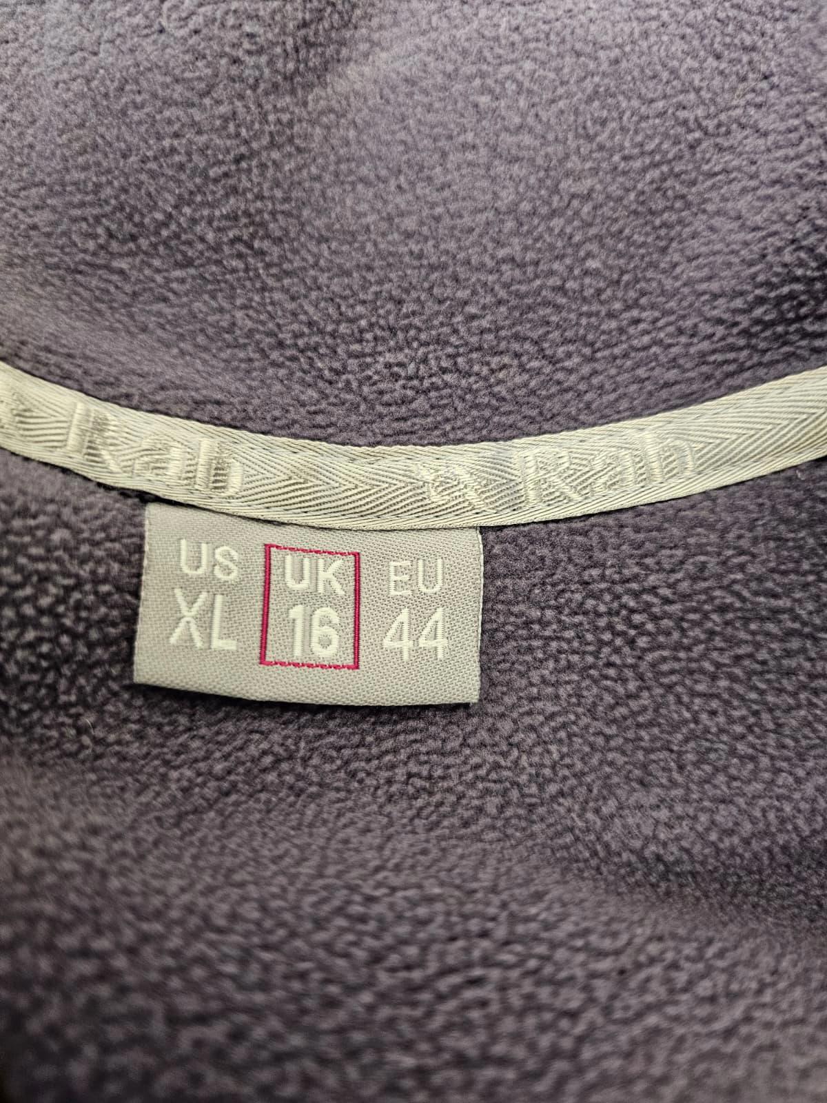 Rab Womens Polartec 1/4 Zip Pullover Mid Layer Fleece Jumper - UK 16