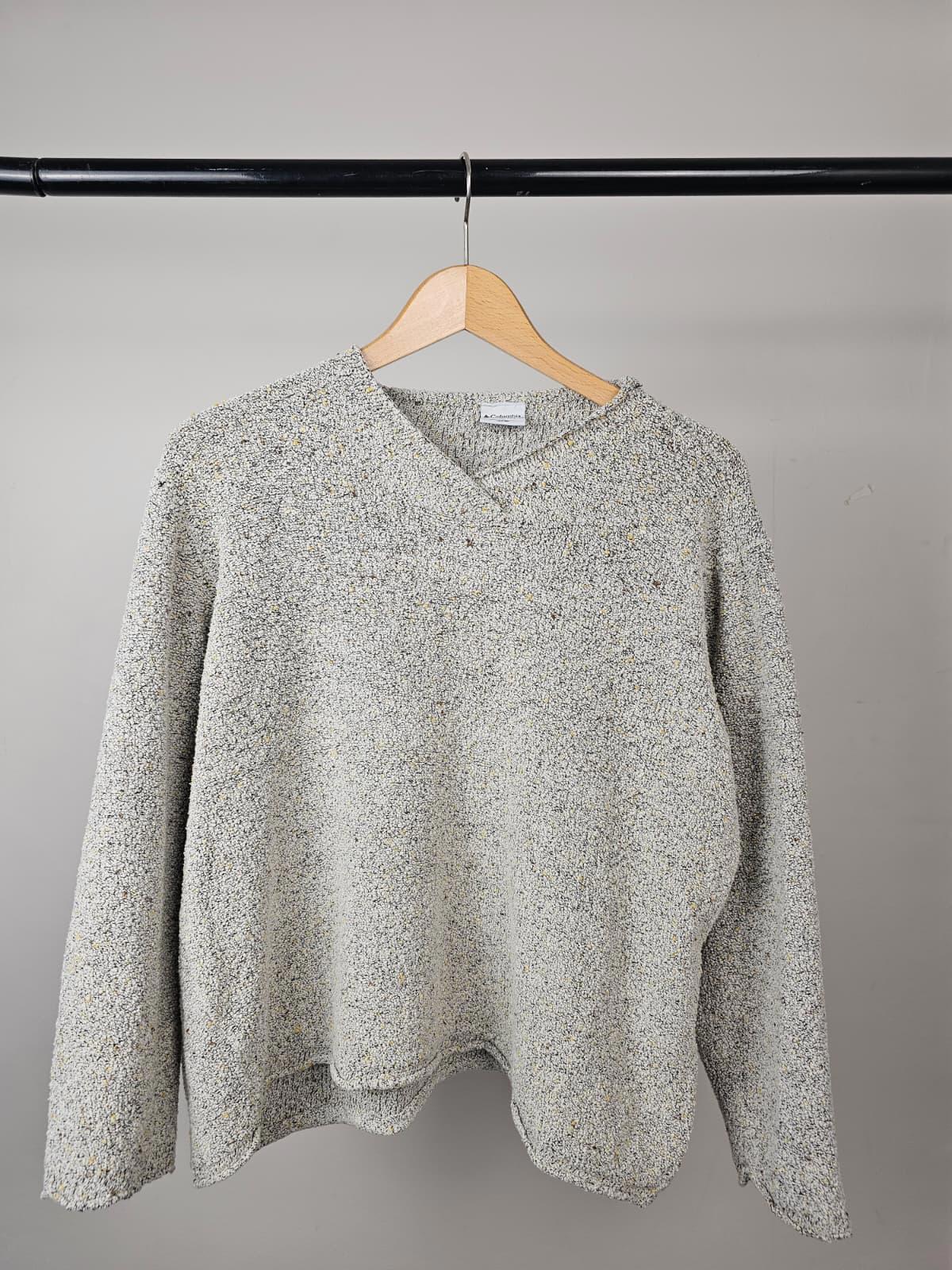 Columbia Womens Pullover V Neck Knitted Style Sweater/Jumper - XL/Extra Large